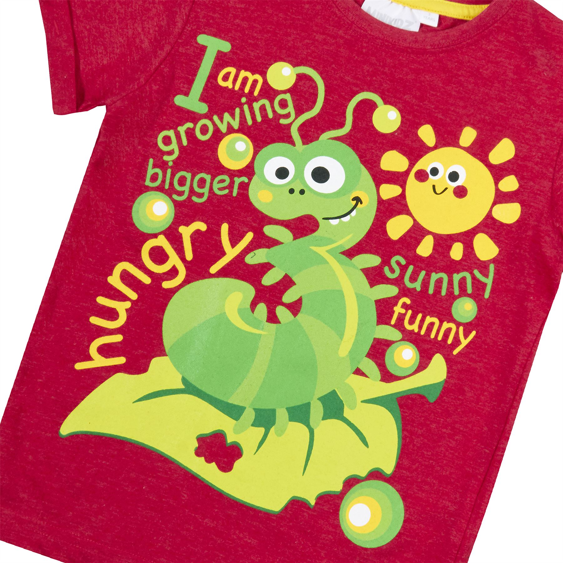Birthday Age Cotton T-Shirt Boys Girls Short Sleeve Number Tee - Picture 11 of 17