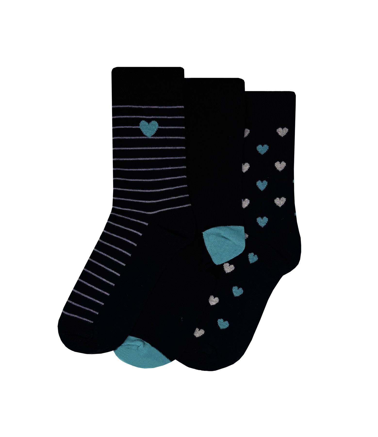 Flexitop Ladies Socks 3 Pairs U.K. Size 4-7 - Picture 26 of 28