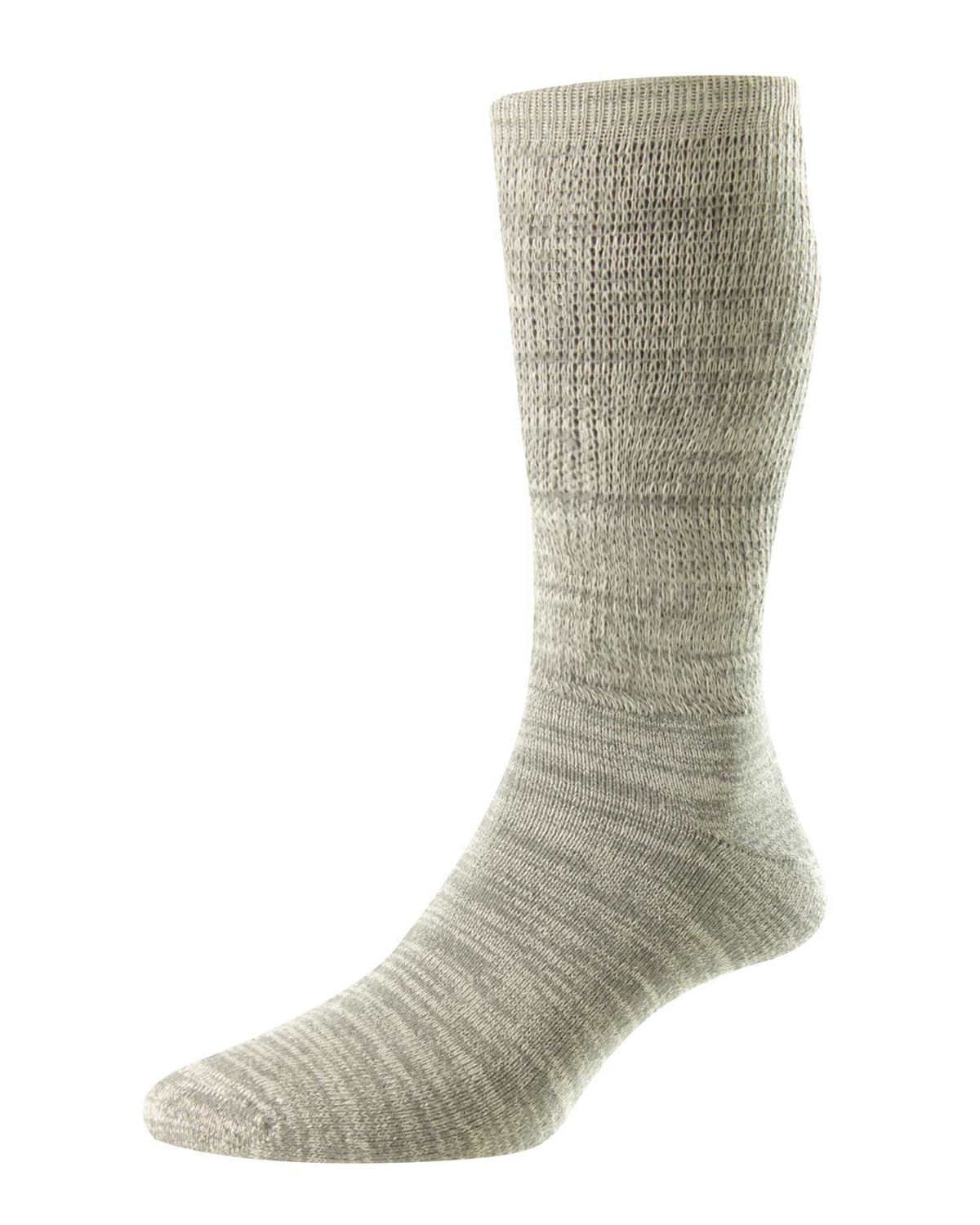 HJ Hall leichte Diabetikersocken Herren Damen Baumwolle Bambus lose Stricksocke - Bild 5 von 8