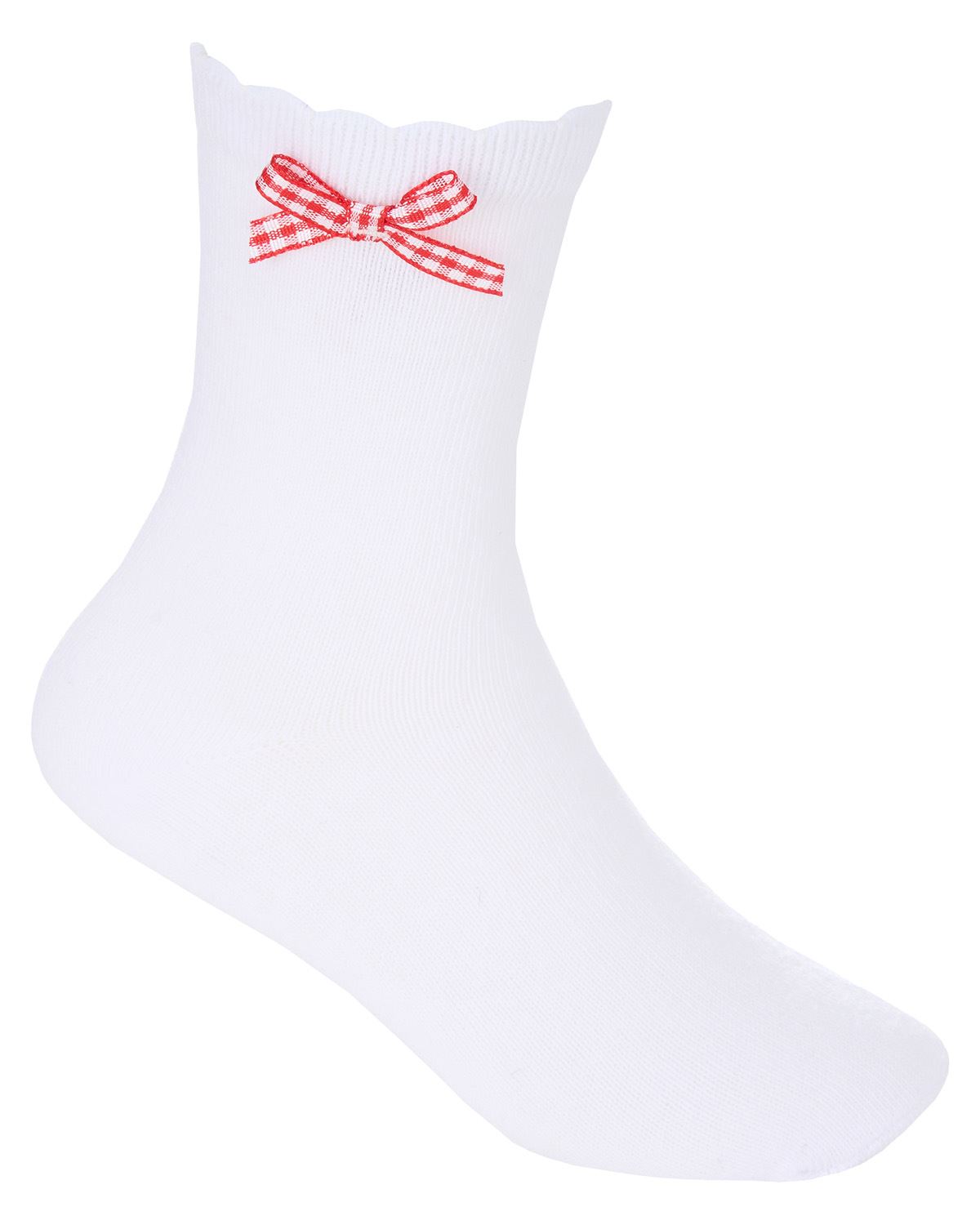 6 or 12 Pairs Girls Cotton Gingham Ankle Socks School - Picture 11 of 32