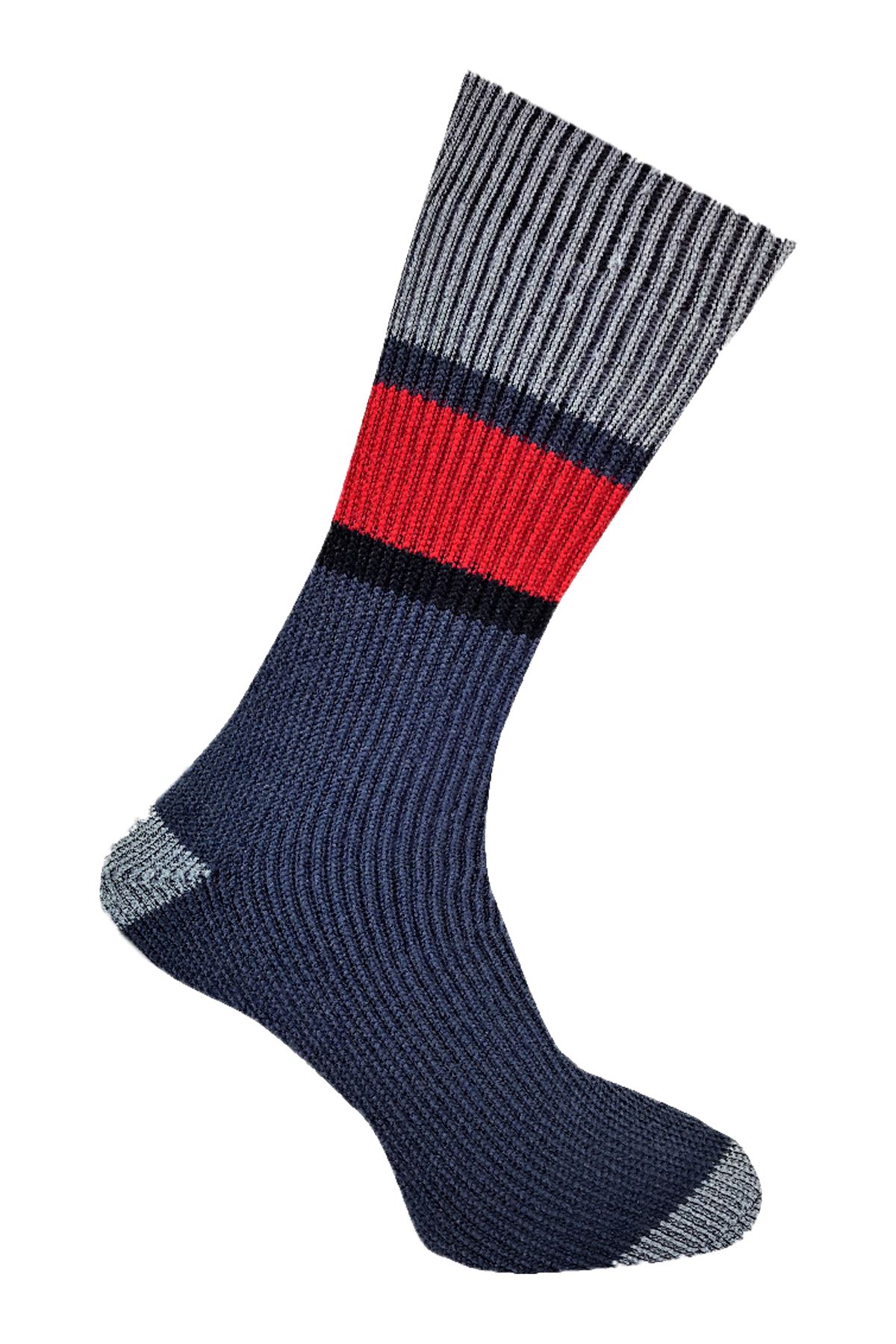 Heat Machine Thermal Socks Mens Thick 2.3 Tog Knitted Winter Warm Boot Sock - Picture 4 of 24