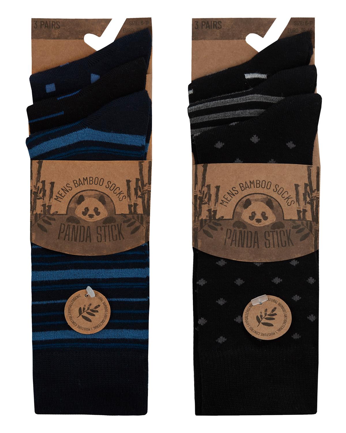 Bamboo Dress Socks Mens Breathable Antibacterial Mid Calf Sock (6 or 12 Pairs) - Picture 25 of 49