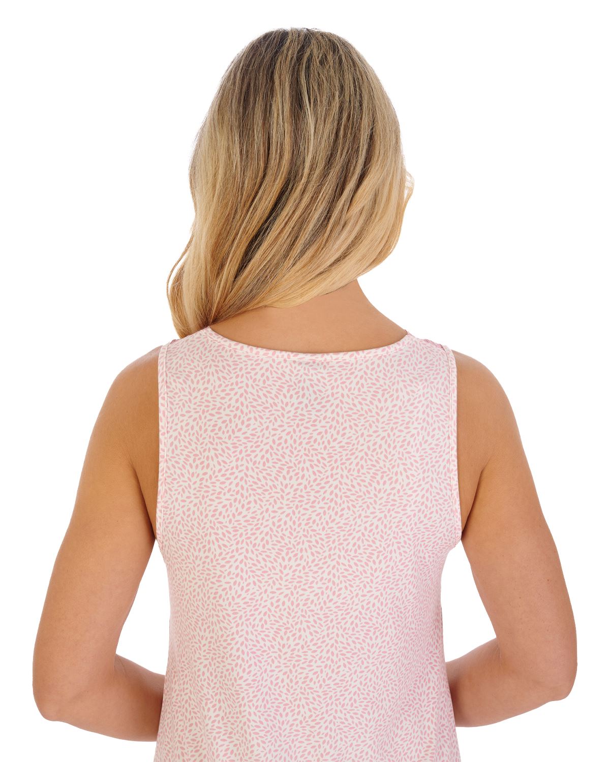 Gaspe Supersoft Sleeveless Nightdress Slenderella 38" Nightie - Picture 7 of 13