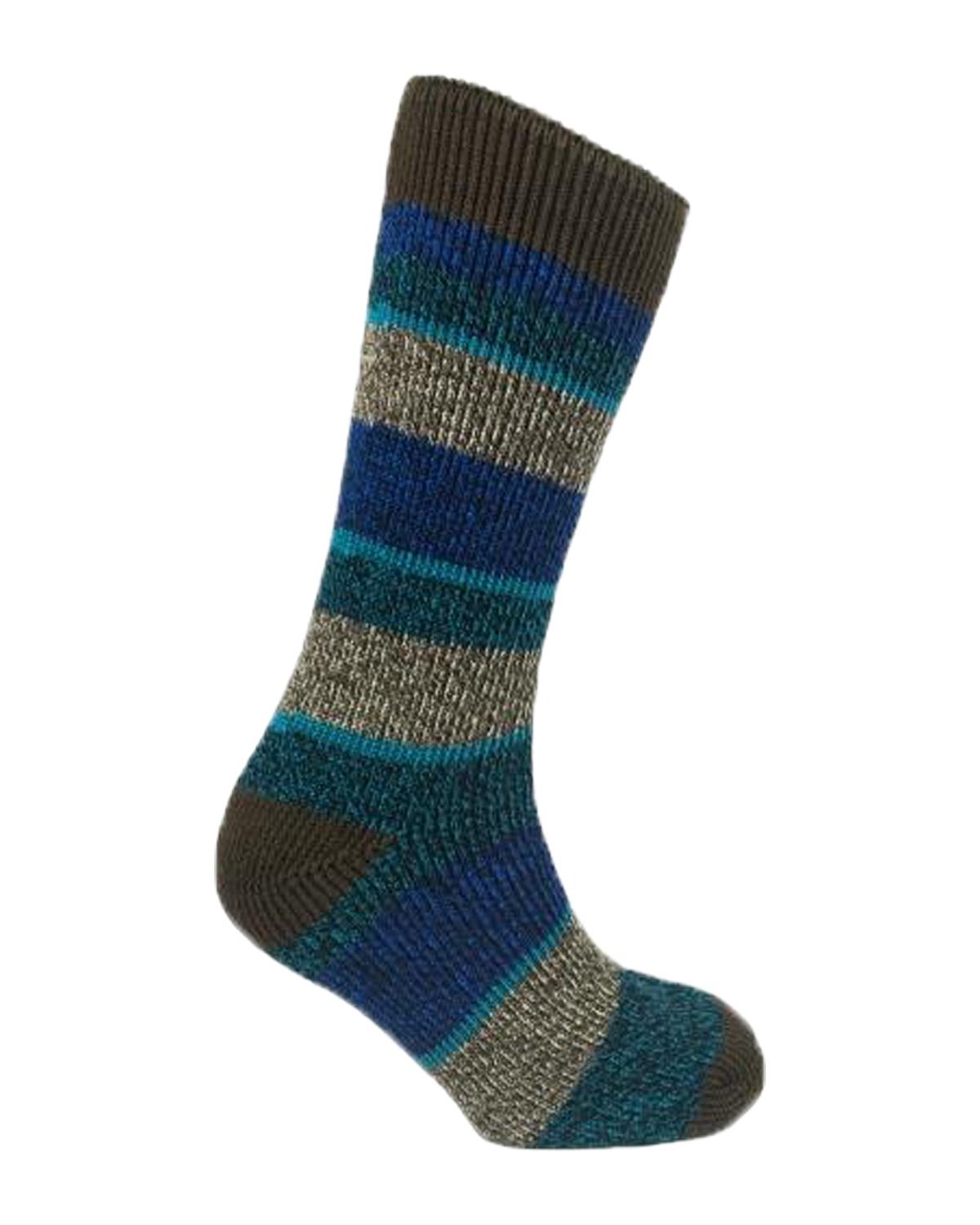 Heat Machine Thermal Socks Mens Thick 2.3 Tog Knitted Winter Warm Boot Sock - Picture 11 of 24