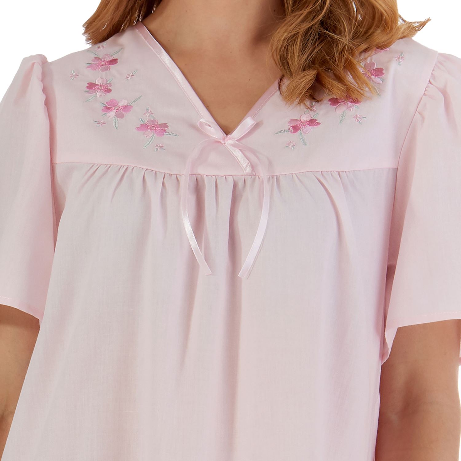 Slenderella Open Back Nightie Hospital Polycotton Incontinence Nightdress eBay