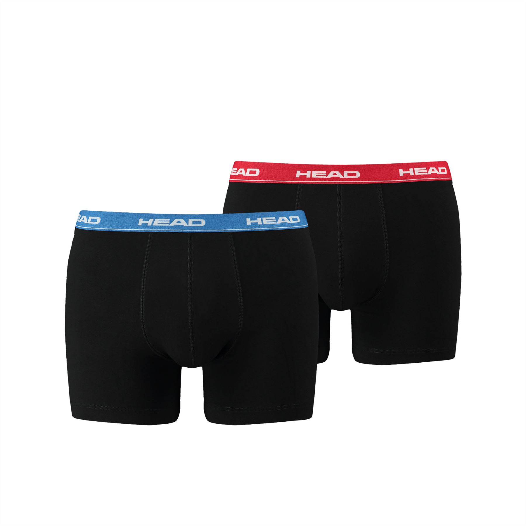 HEAD Boxer Shorts Mens Cotton Stretch Athletic Fit Boxers Underwear (2 PACK) - Picture 15 of 20