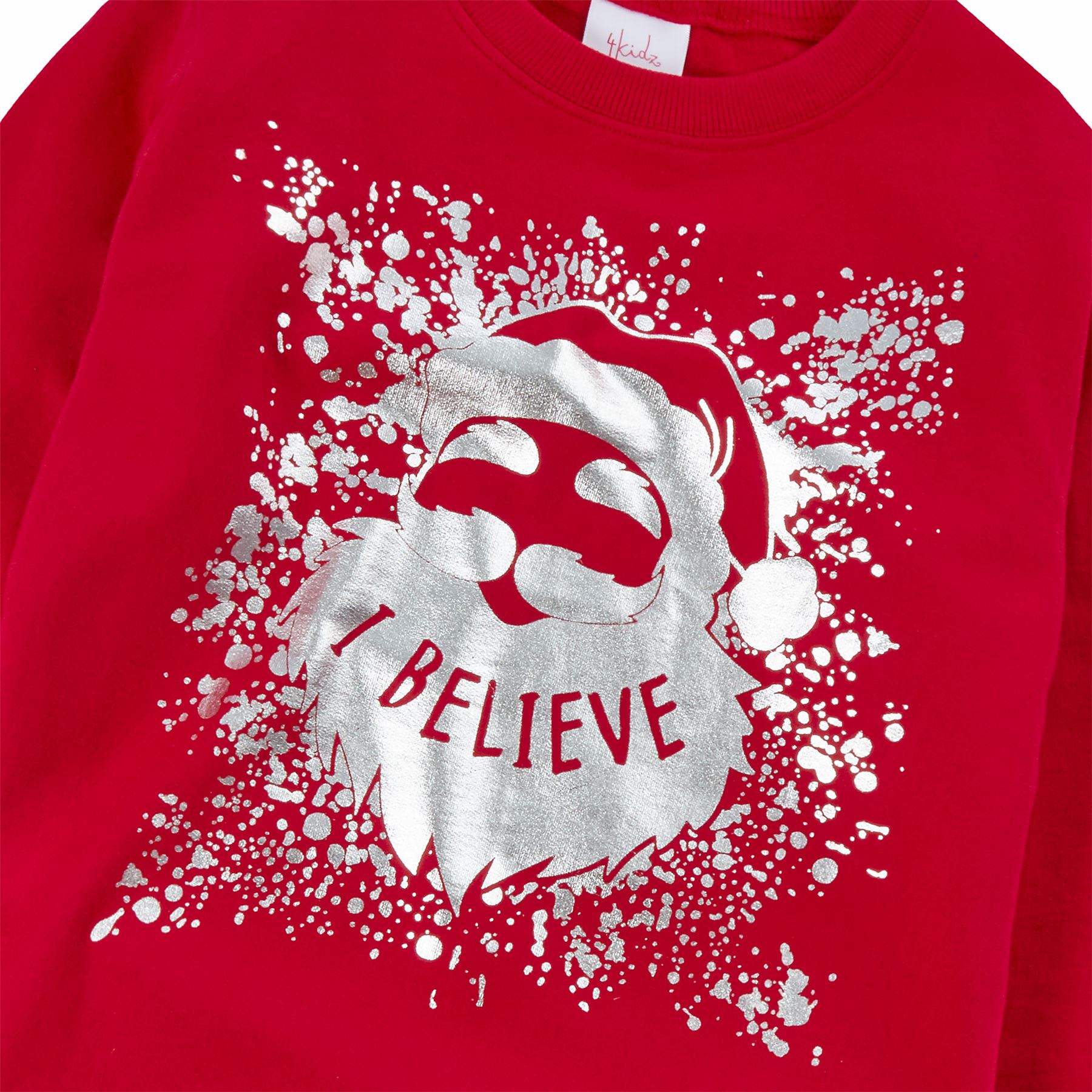 Kids Christmas Jumpers Babies Boys Girls Festive Jumpers Xmas Sweatshirts - Picture 31 of 39