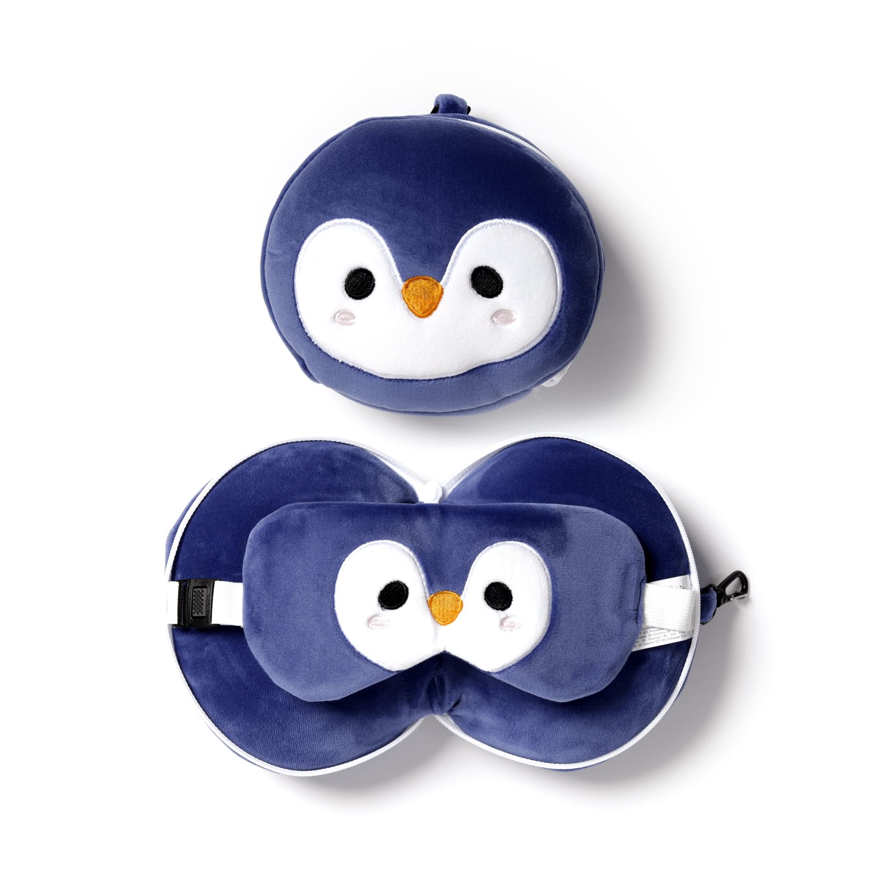 Character Plush Travel Pillow & Sleep Eye Mask - Picture 44 of 78