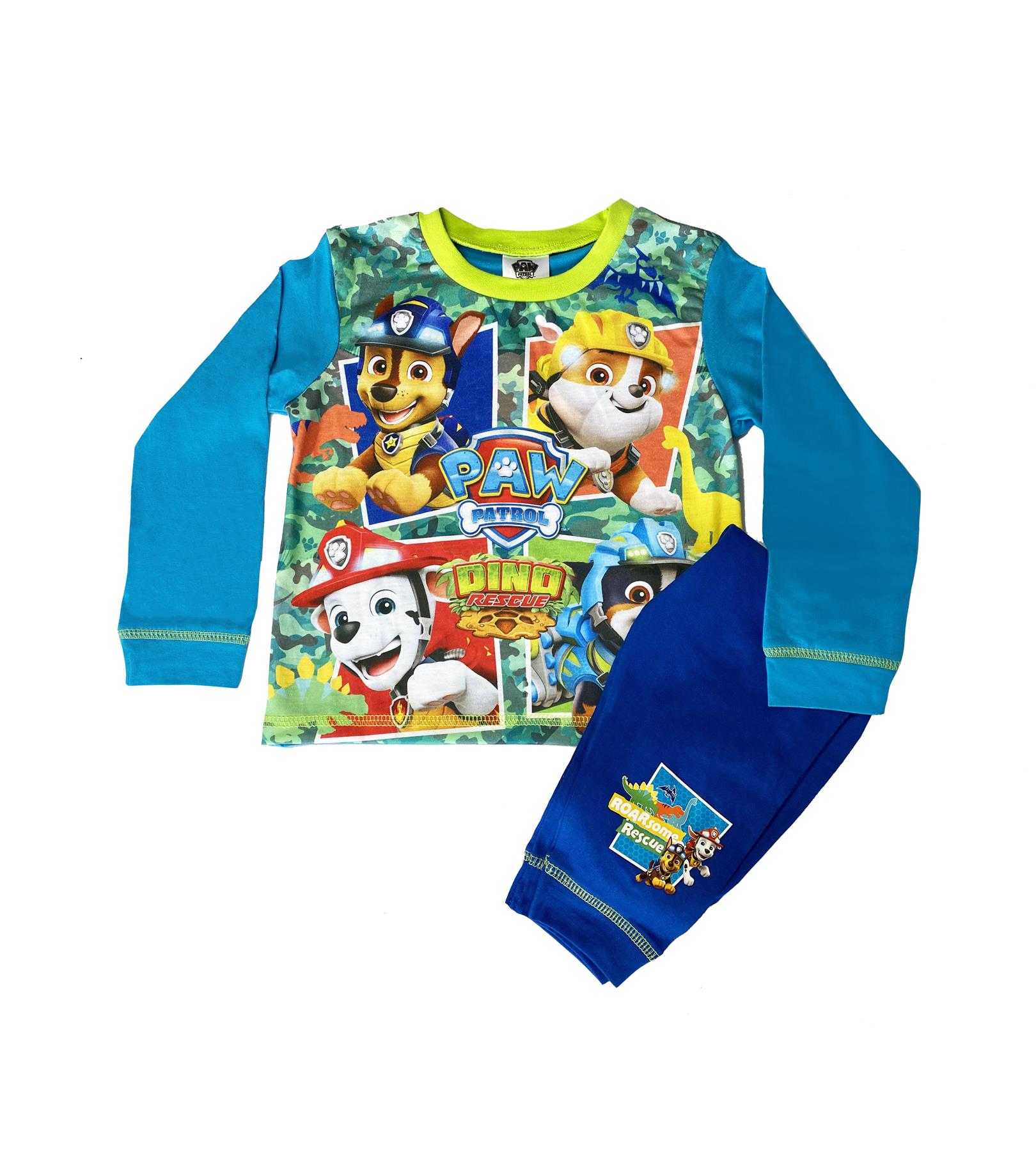 Boys Disney/Marvel/Nickelodeon/DC Character Cotton Pyjamas 1-12 Years - Picture 43 of 64