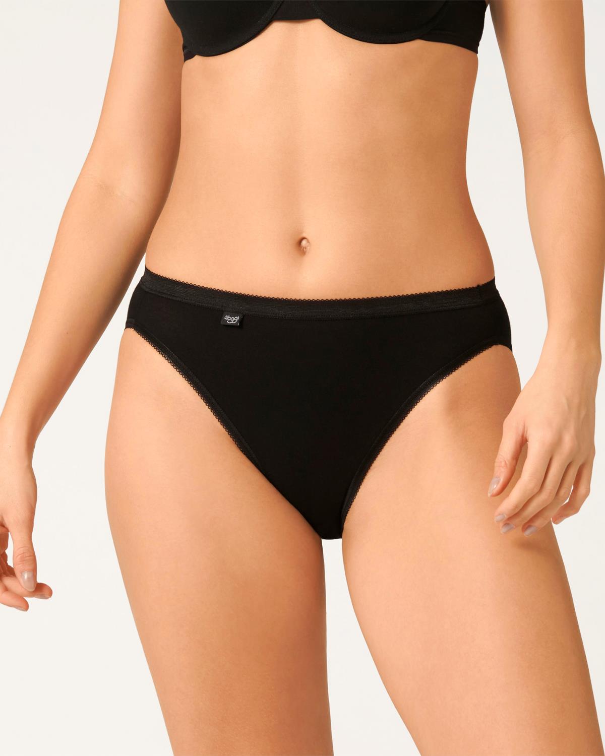 Ropa interior Sloggi Basic+ Tai Brief damas algodón ricas bragas (PAQUETE DE 4) - Imagen 2 de 10
