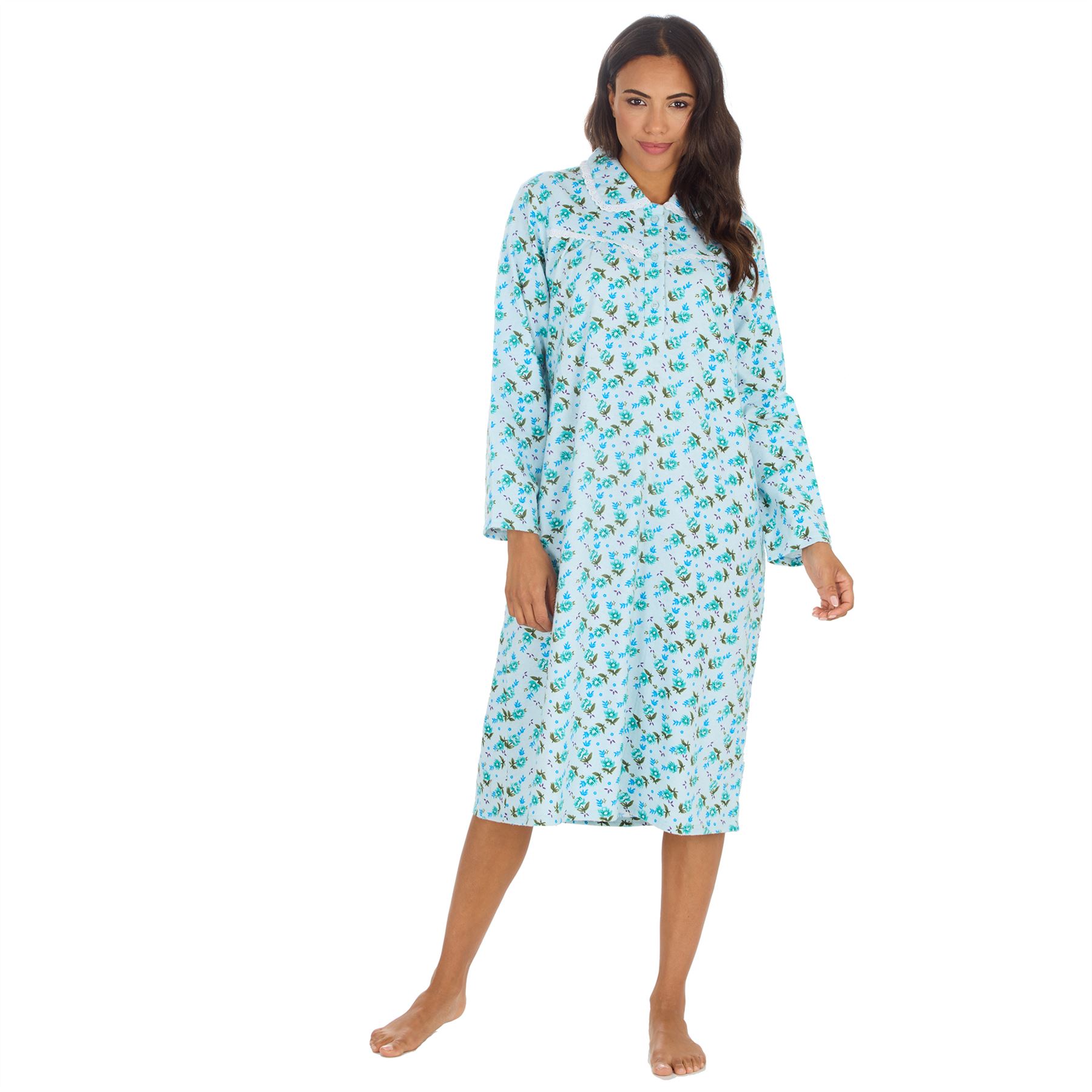 Sleeve Nightdress Print Nightdress Chums Ladies Nightdresses