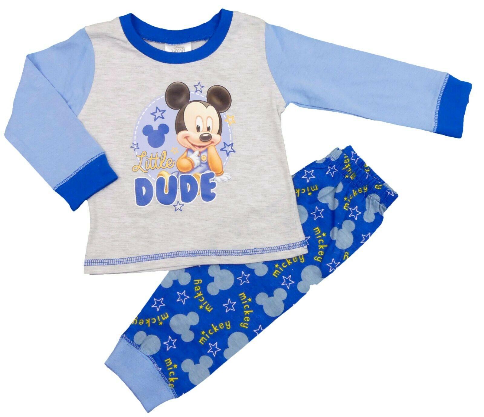 Baby Boys Girls Officially Licensed Character Pyjamas Pajamas Disney 6