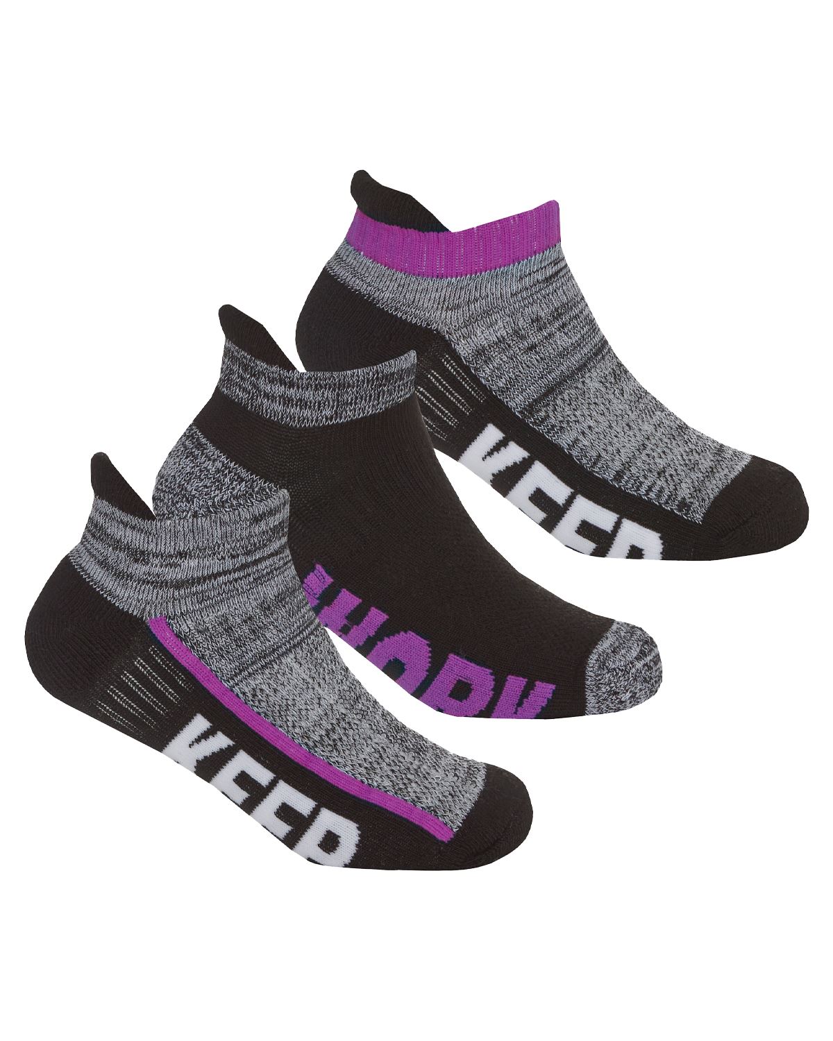 Kids Trainer Socks Boys Girls Active Breathable Sport Liner Sock 6 or 12 Pairs - Picture 12 of 31
