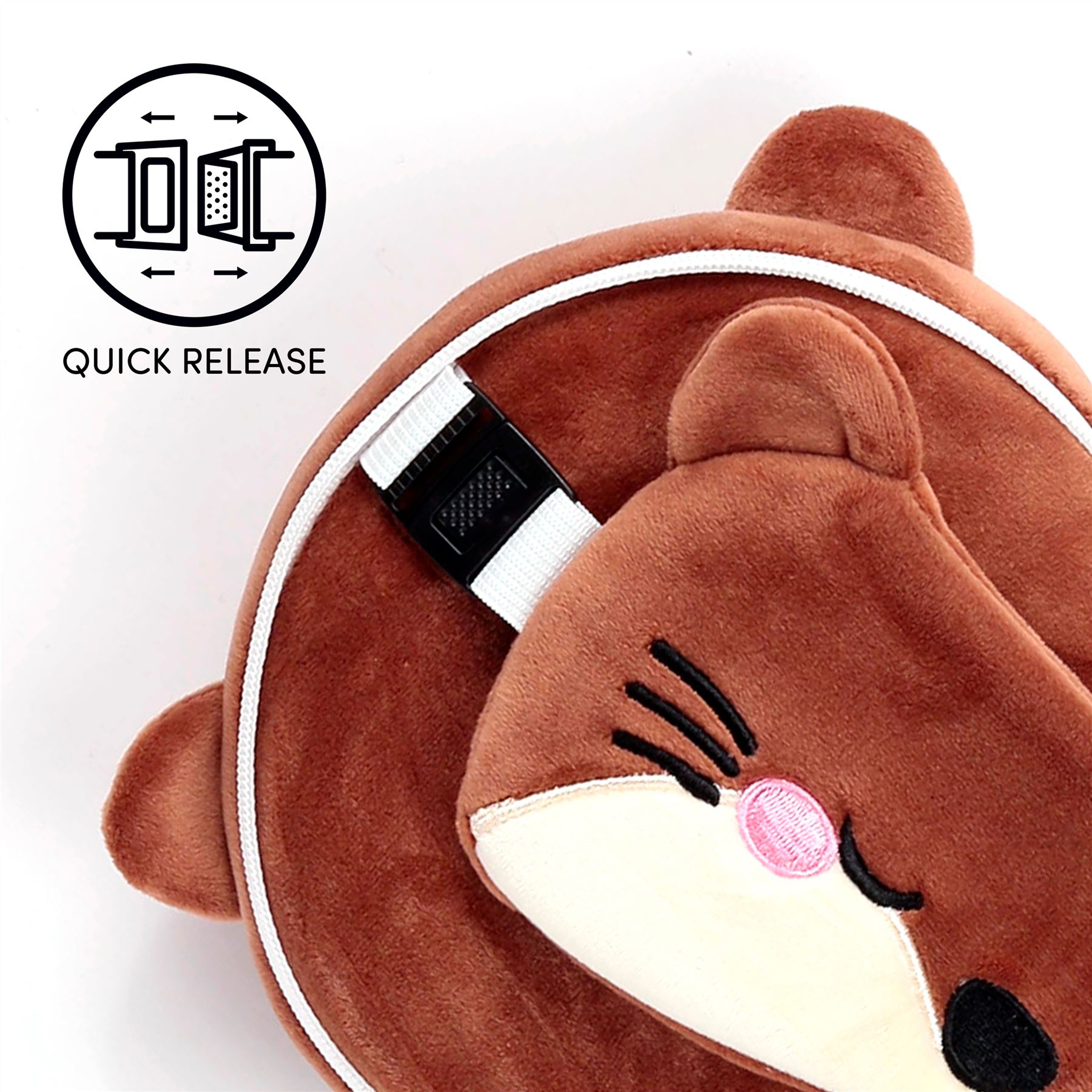 Character Plush Travel Pillow & Sleep Eye Mask - Picture 15 of 78