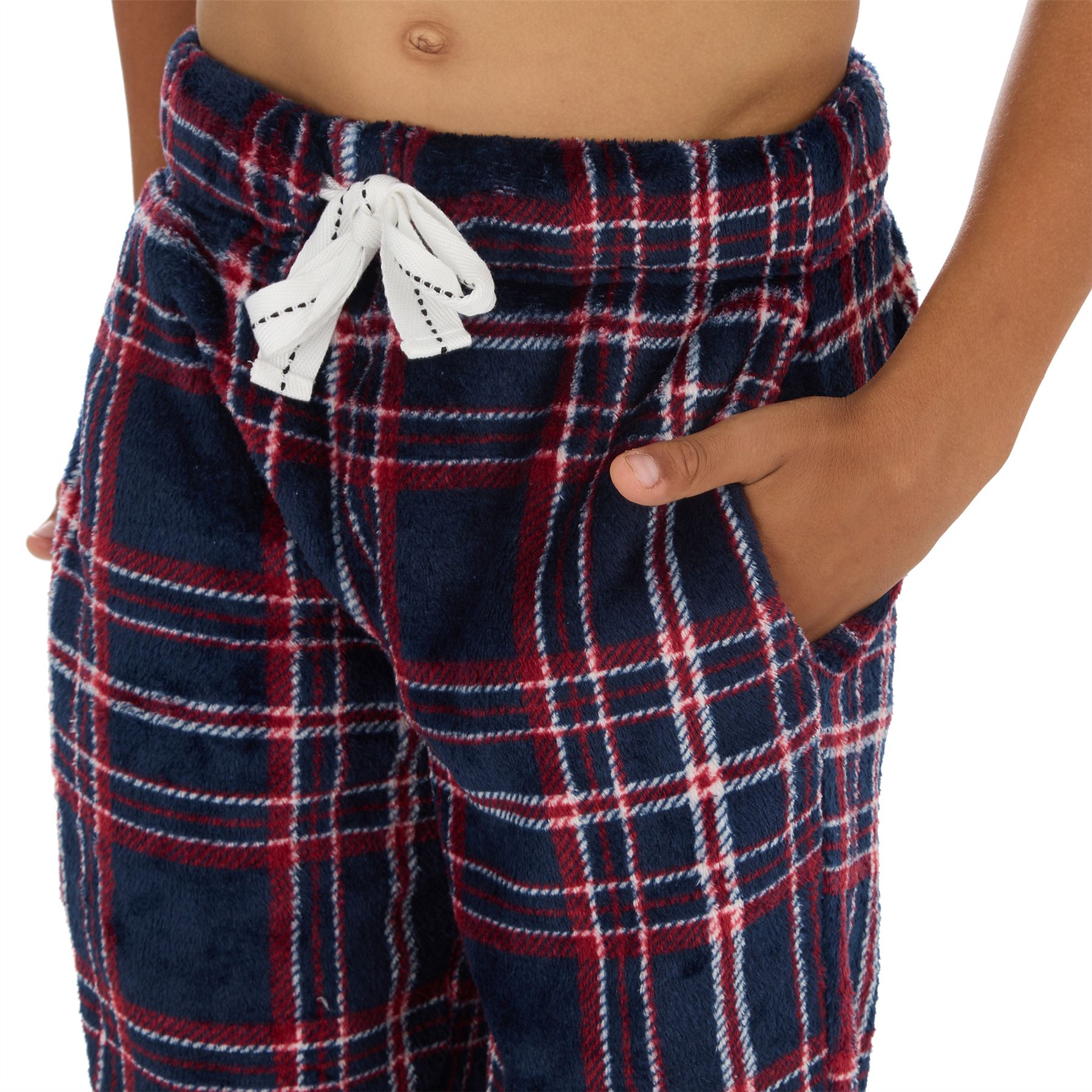 Boys Fleece Lounge Pants Kids Soft Handle Loose Leg Pyjama Bottoms PJs Nightwear - Picture 15 of 18