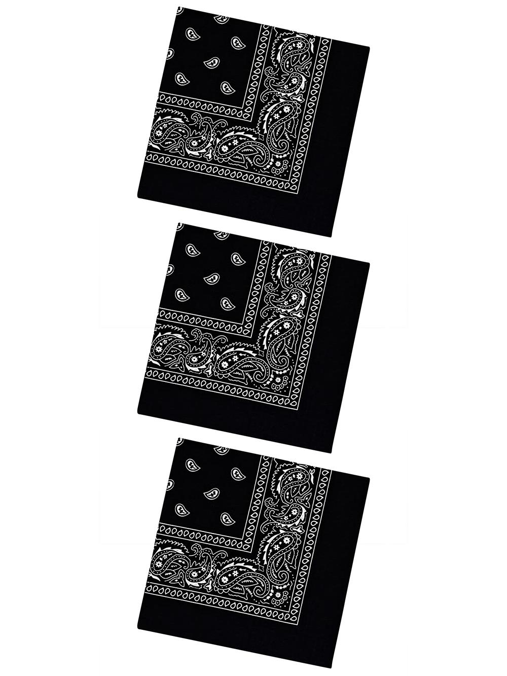 Paisley Bandana Cotton Scarf Headband Head Wear Mouth Protection Wrap Band Lot - Picture 7 of 63