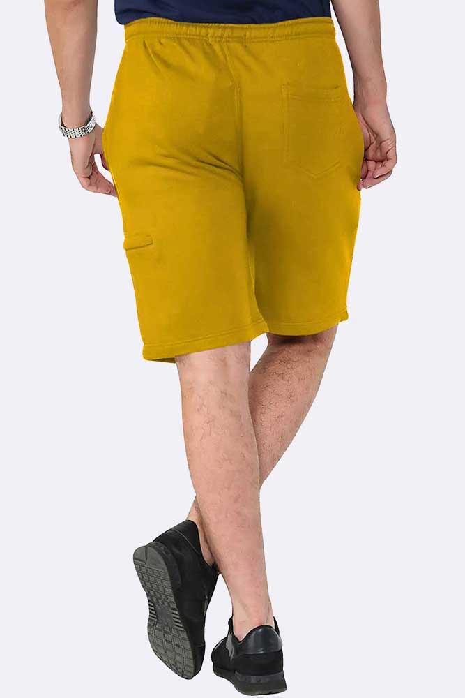 Mens Fleece Jogger Shorts Jersey Jogging Elasticated Waist Summer Gym Shorts - Picture 18 of 32