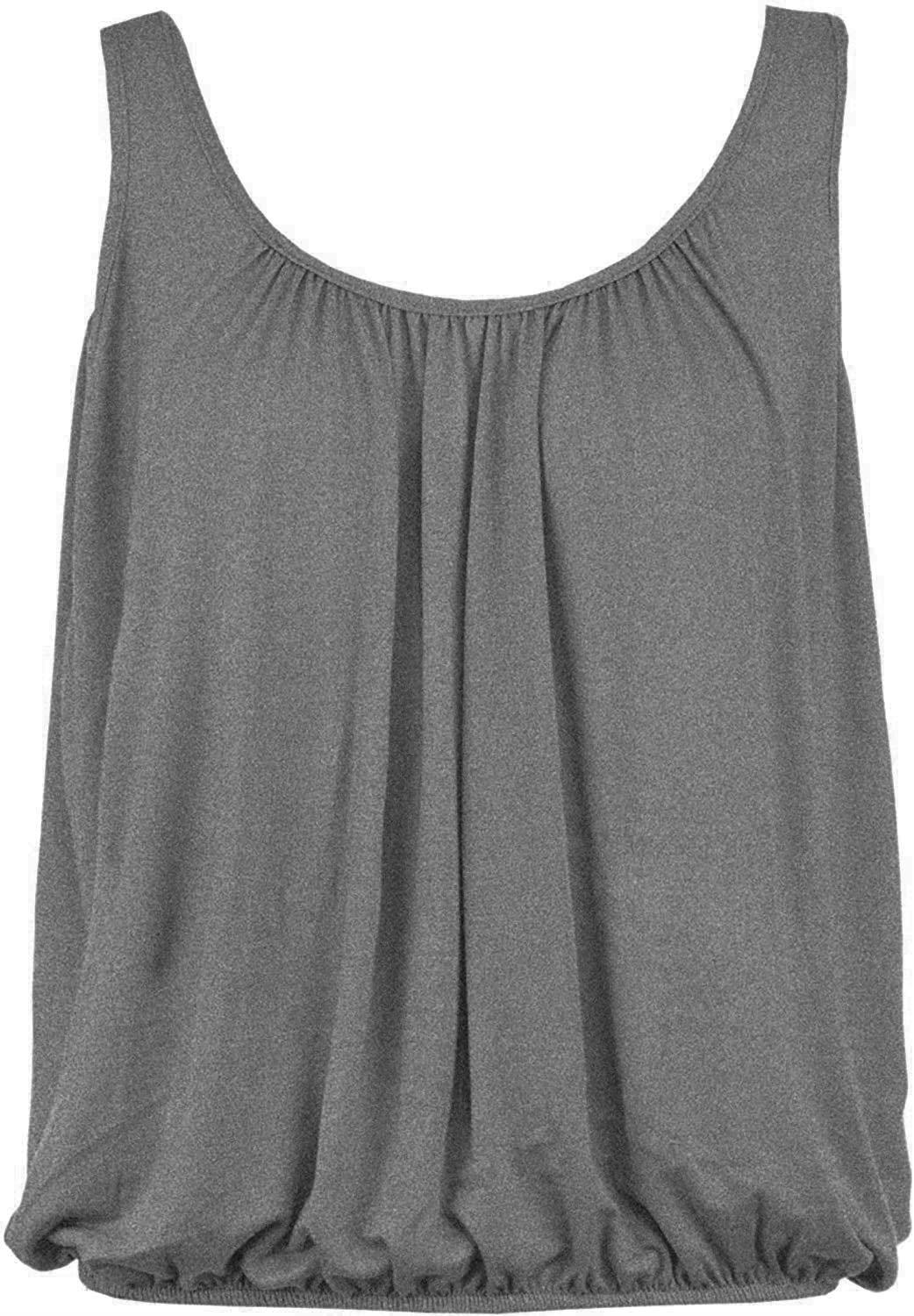 Womens Vest Tops Italian Summer Holiday Loose Fit Camisole Sleeveless Tank Top - Picture 25 of 82
