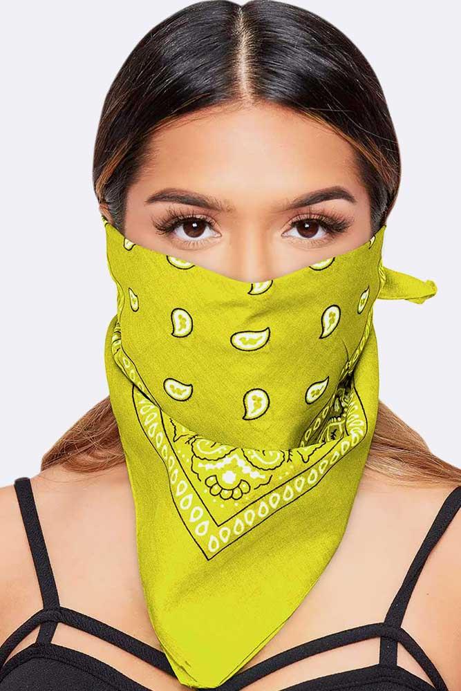 Paisley Bandana Cotton Scarf Headband Head Wear Mouth Protection Wrap Band Lot - Picture 63 of 63