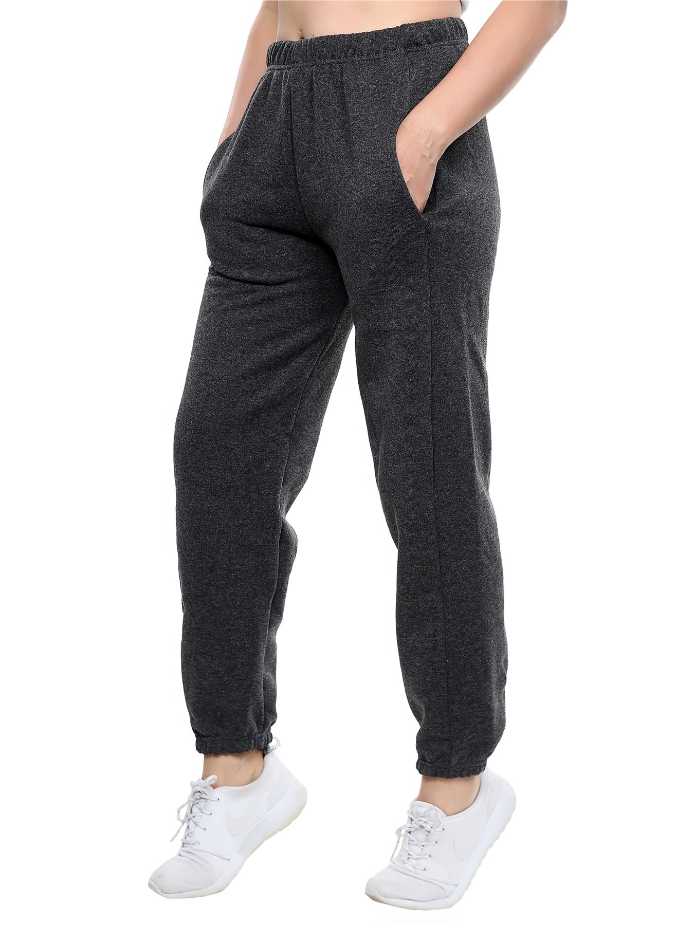 Kids Jogging Bottoms Warm Fleece Plain Joggers Bottom Pant 2 - 13 Years - Picture 16 of 41