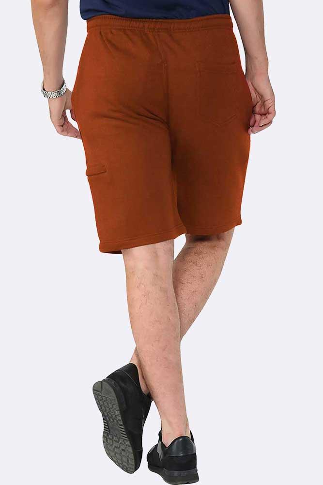 Mens Fleece Jogger Shorts Jersey Jogging Elasticated Waist Summer Gym Shorts - Picture 27 of 32