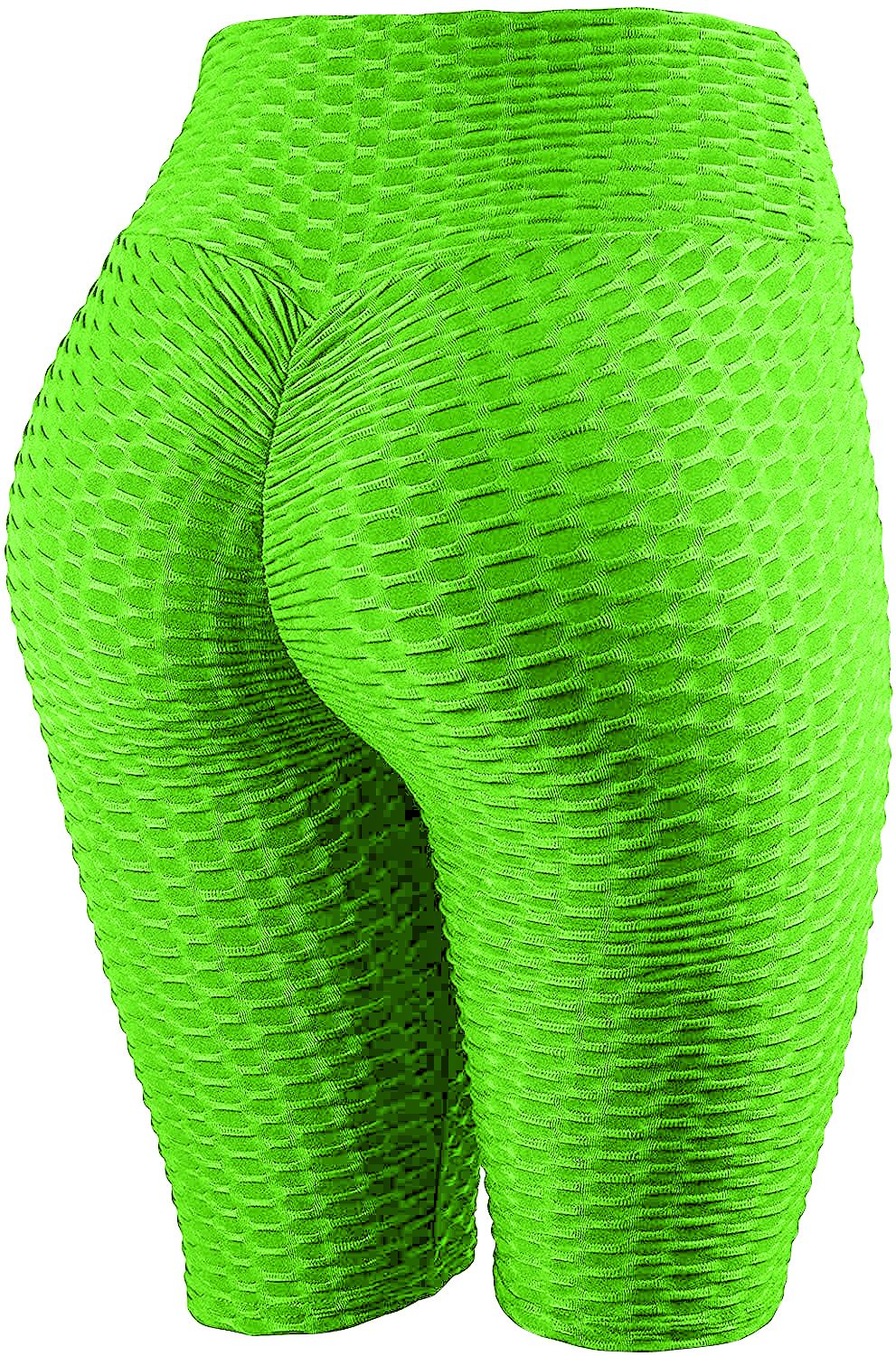 Pantalones cortos de ciclismo súper elásticos de cintura alta para mujer deportes fitness pantalones cortos de yoga - Imagen 20 de 87