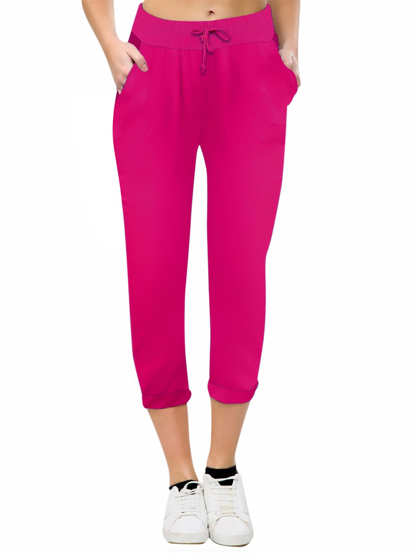 Ladies Tracksuit Bottoms Womens Joggers Trousers Jogging Gym Pants Lounge Wear - Picture 34 of 81