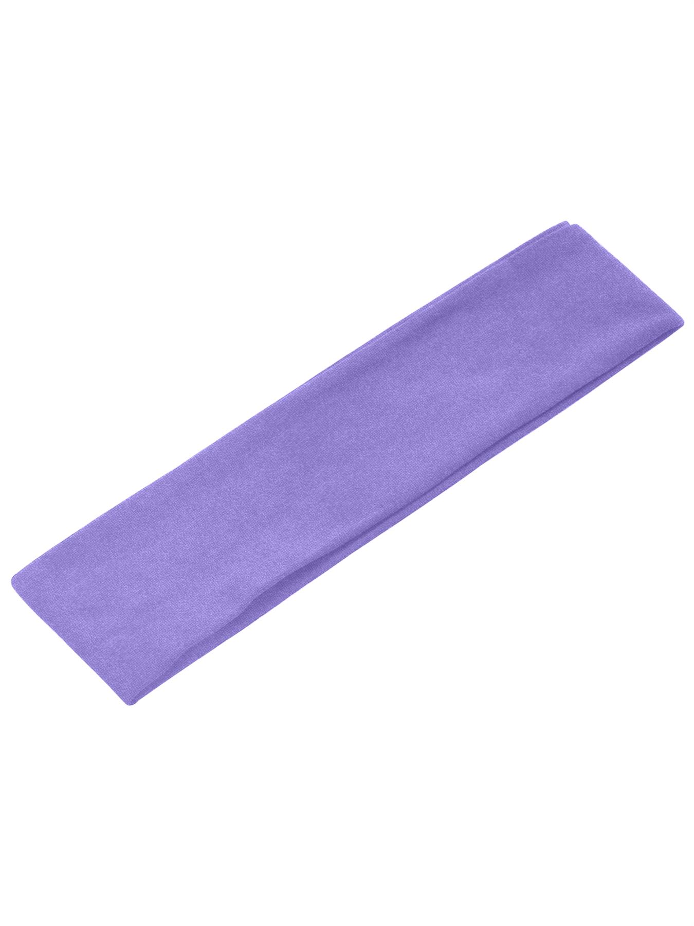 7cm Stretchy Wide Turban Sports Headband Unisex Elastic Gym Yoga Hair Band UK - Picture 18 of 32