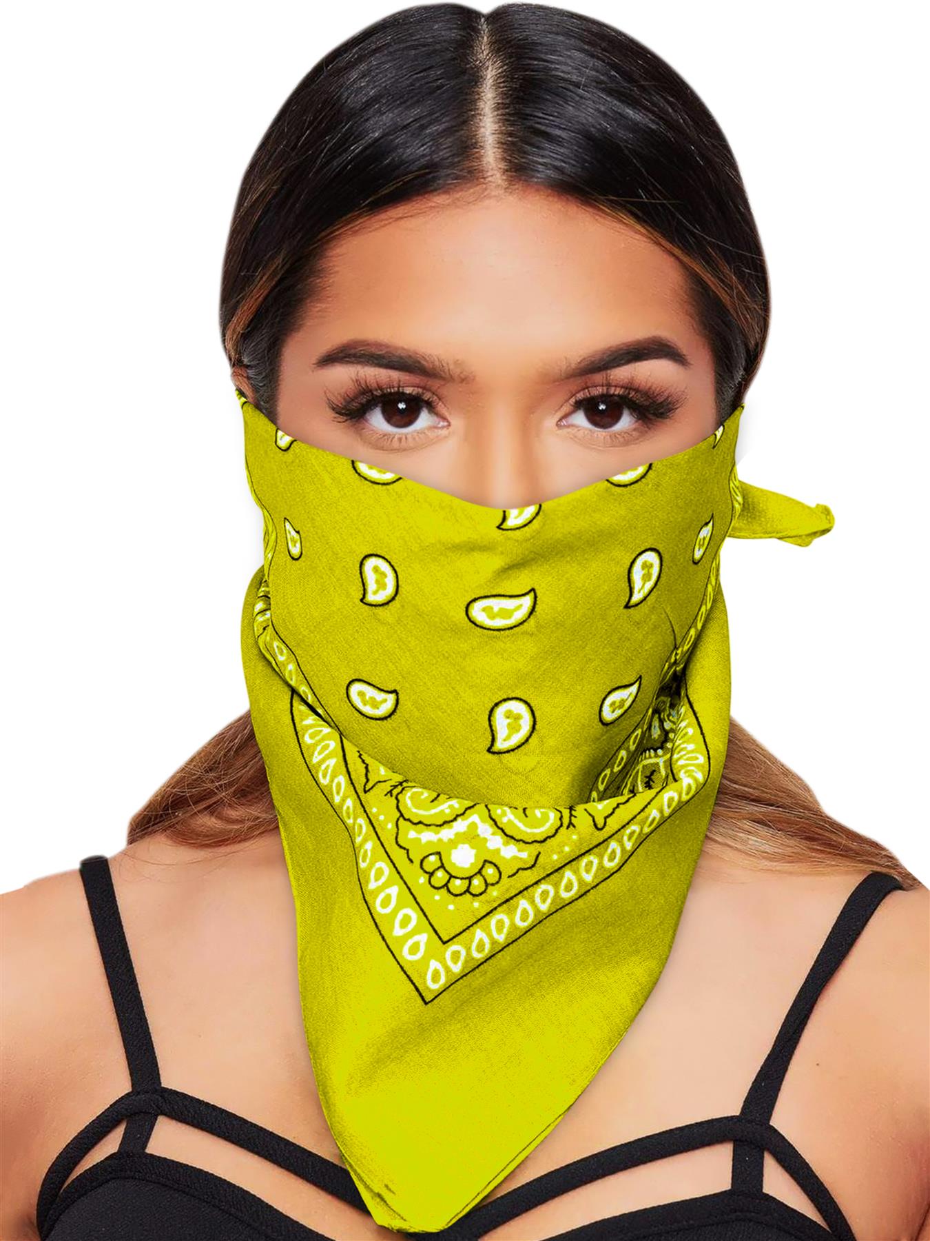 Lote de Prendas para la Cabeza/Banda para el Cabello de Cachemira Bandana Banda para el Cuello de la Muñeca - Imagen 6 de 90