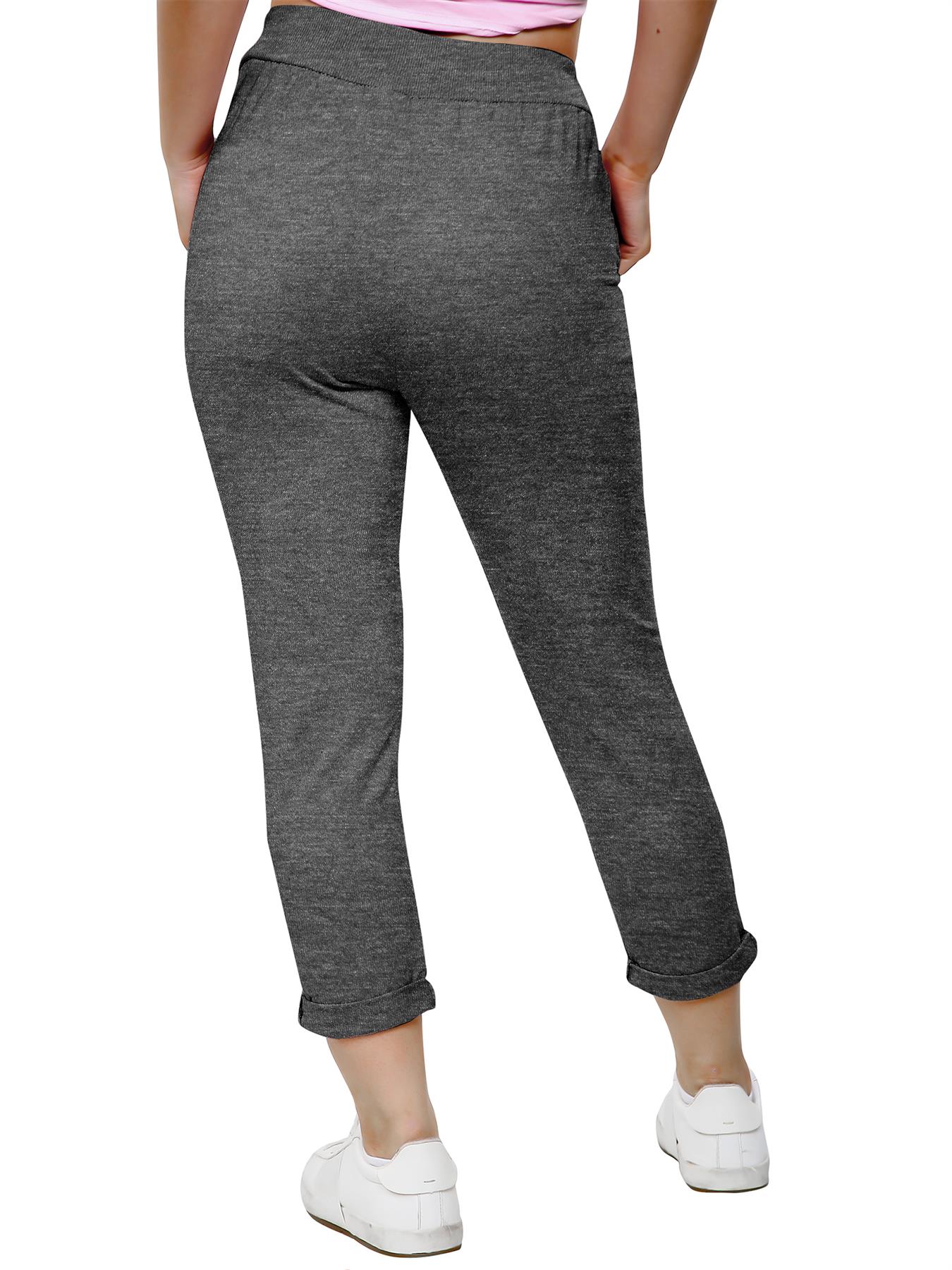 Ladies Tracksuit Bottoms Womens Joggers Trousers Jogging Gym Pants Lounge Wear - Picture 27 of 81
