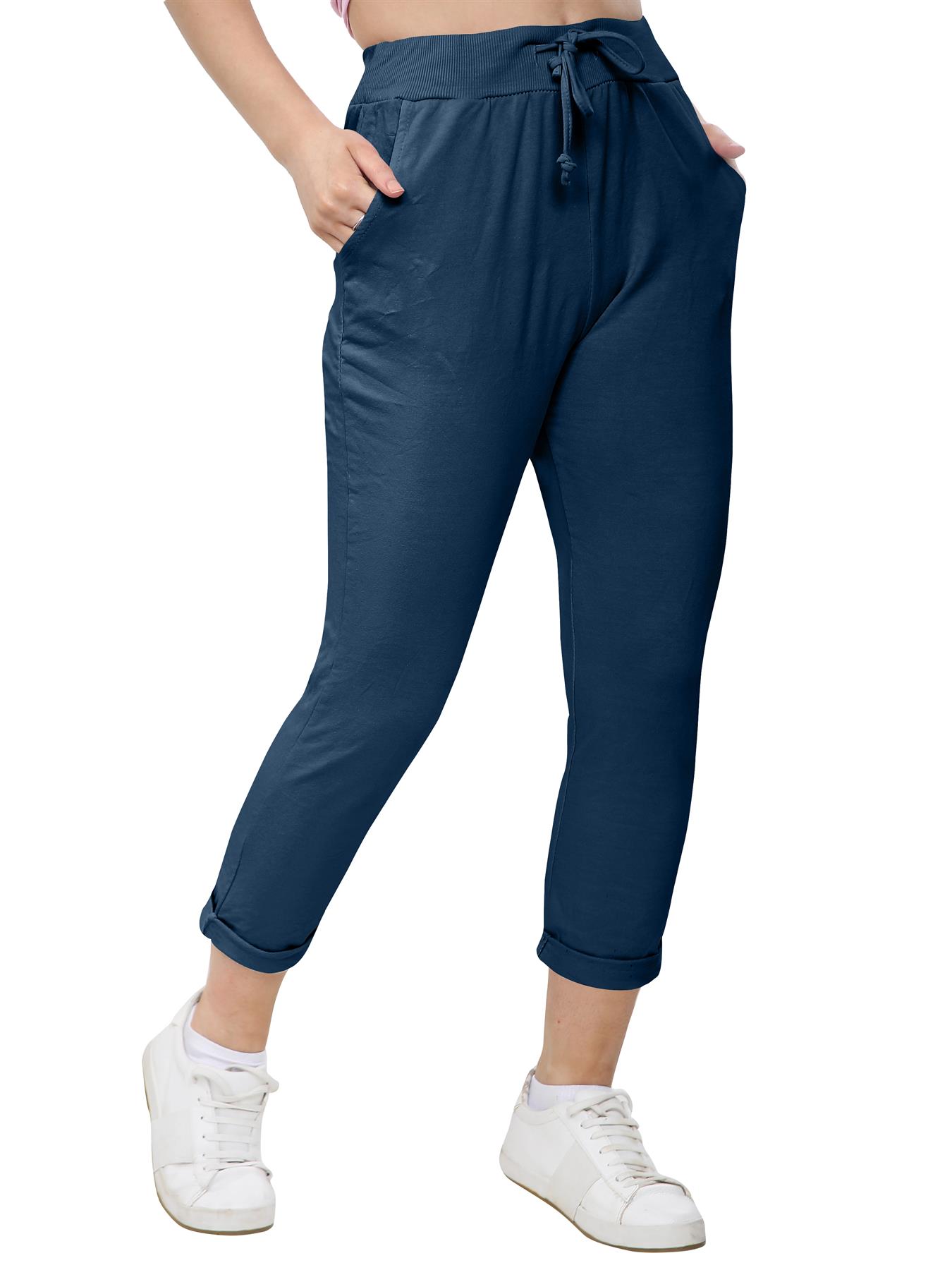 Ladies Tracksuit Bottoms Womens Joggers Trousers Jogging Gym Pants Lounge Wear - Picture 29 of 81