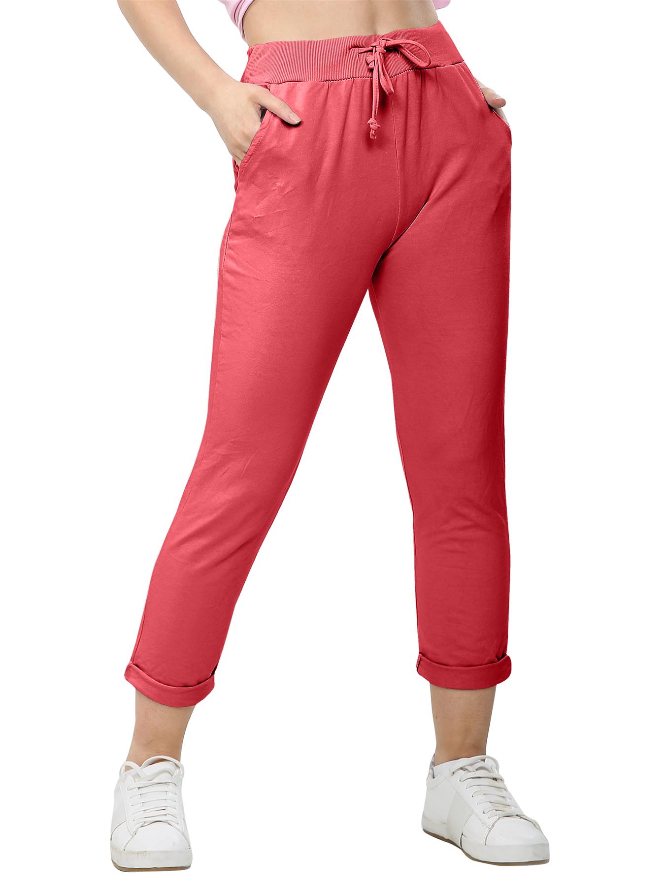 Women's Athletic Italian Trouser Pants for Active Yoga Comfy Jogging Bottoms - Picture 12 of 44