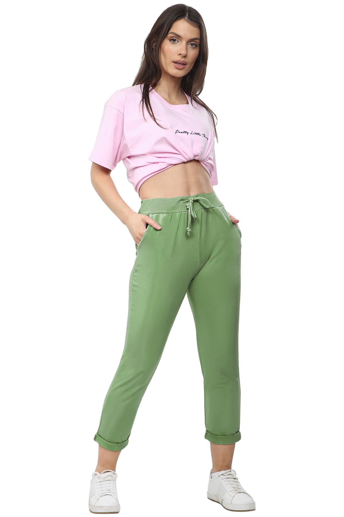 Ladies Tracksuit Bottoms Womens Joggers Trousers Jogging Gym Pants Lounge Wear - Picture 43 of 81