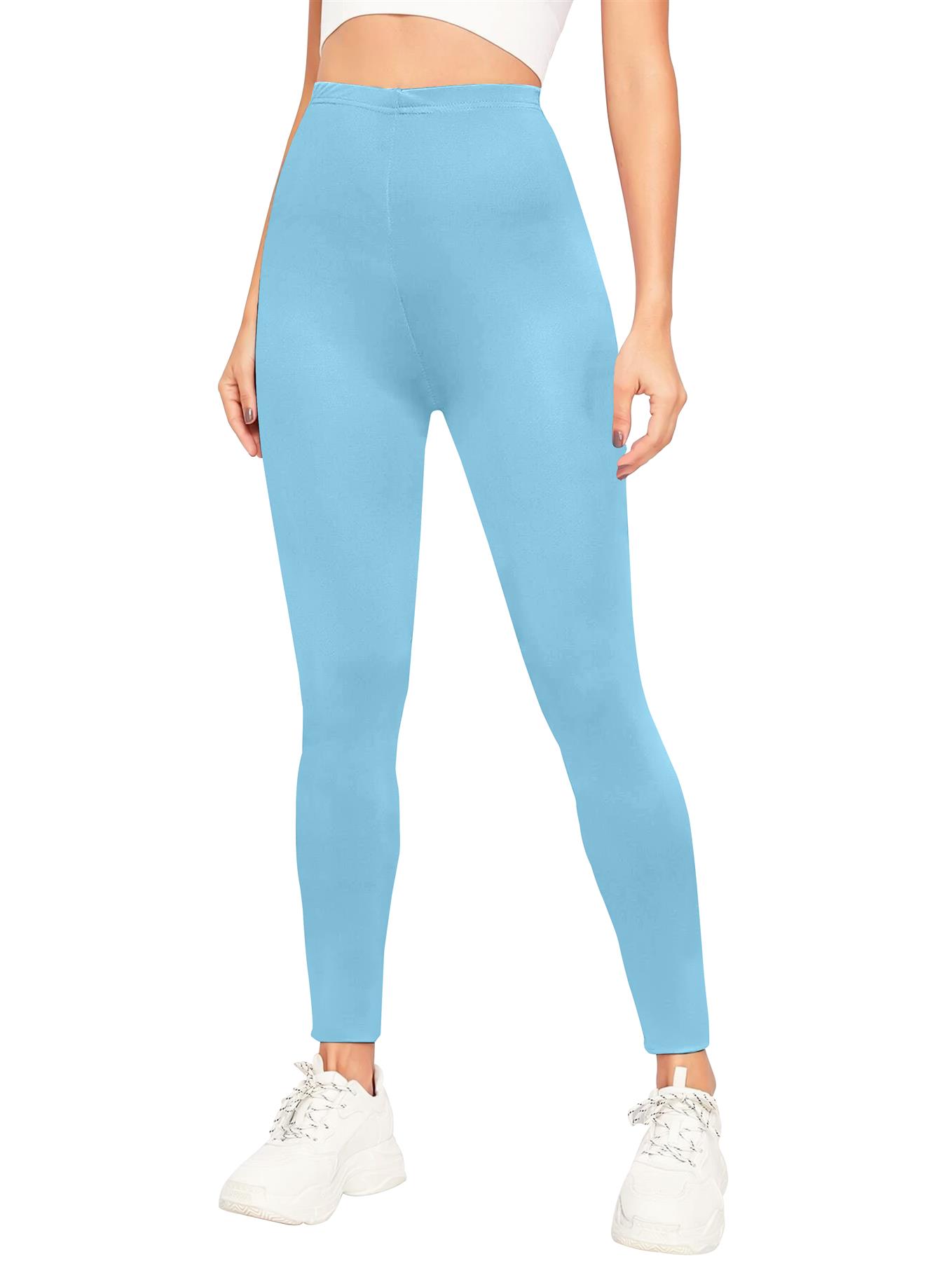 Women Legging Ladies Slim Stretch Gym Yoga Sports Fitness High Waisted Leggings - Picture 83 of 118