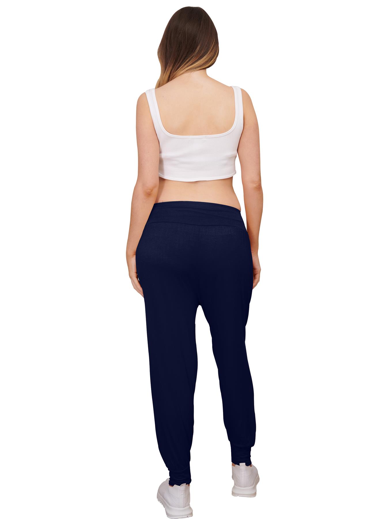 Womens Harem Ali Baba Full Pants Trousers Ladies Baggy Hareem Leggings Plus Size - Picture 89 of 143