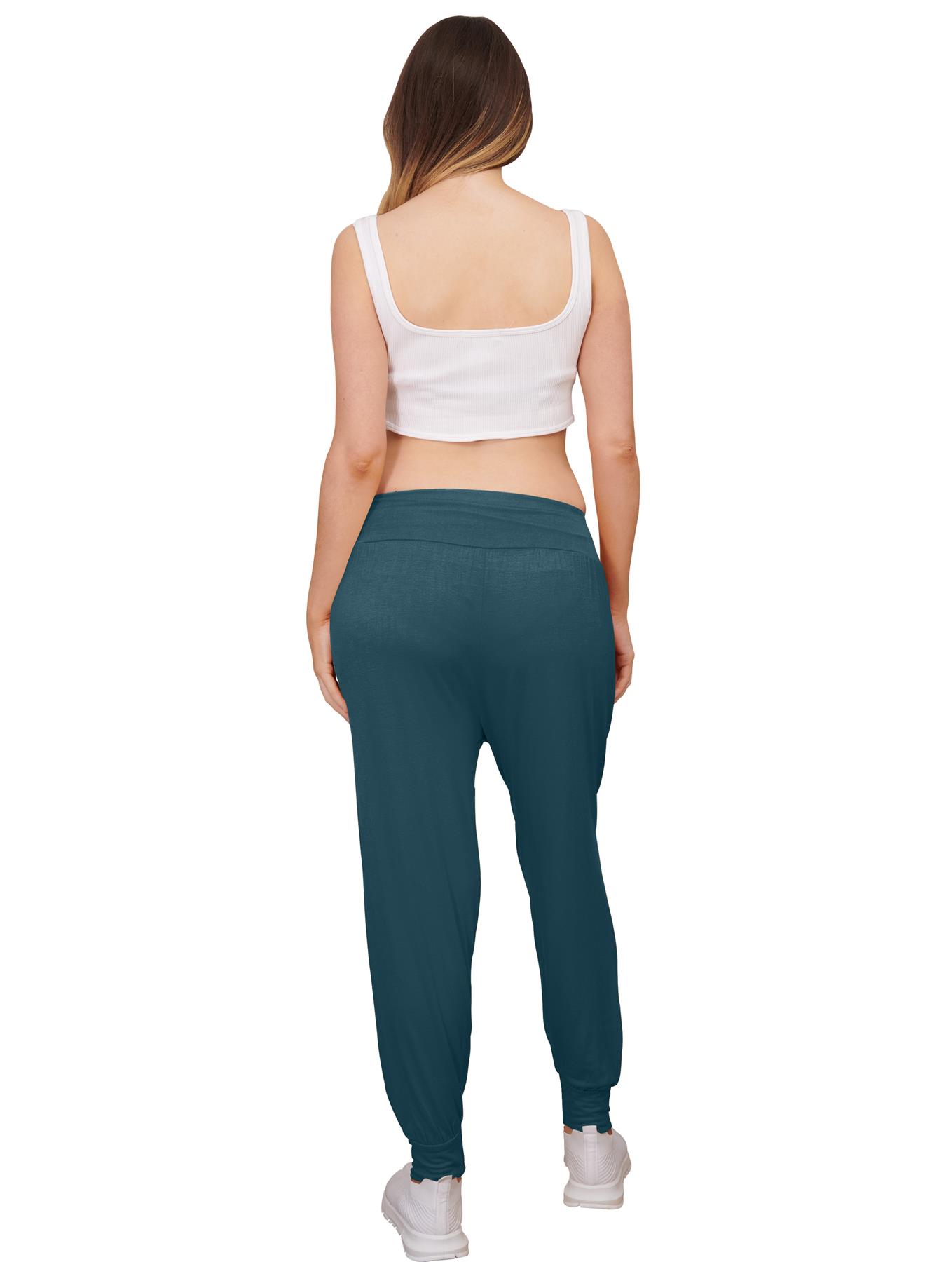 Womens Harem Ali Baba Full Pants Trousers Ladies Baggy Hareem Leggings Plus Size - Picture 131 of 143