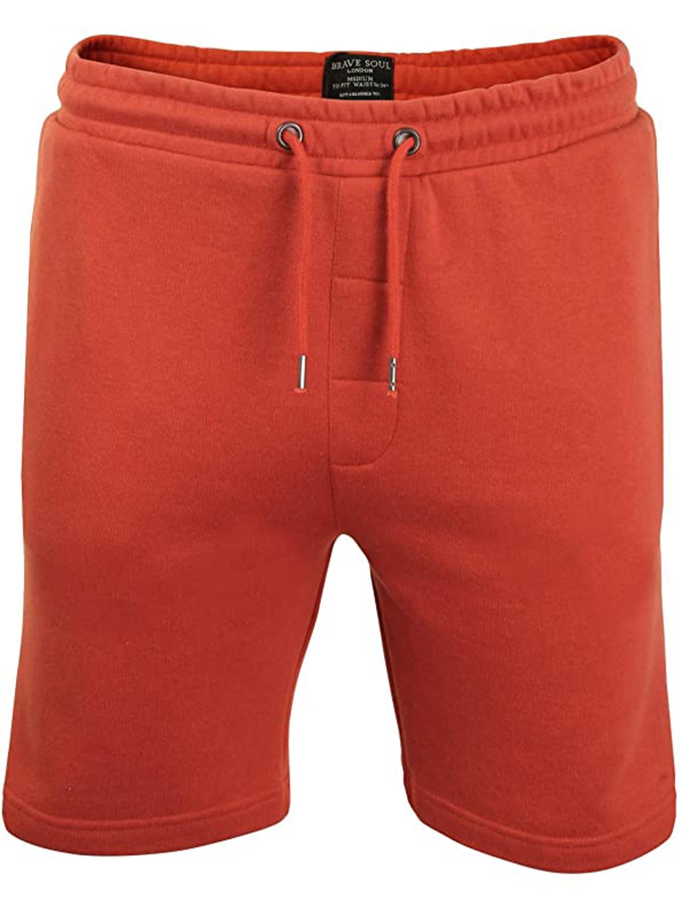 Mens Gym Shorts Brave Soul Sports Pants Elasticated Waist Jogger With Pockets UK - Picture 17 of 20