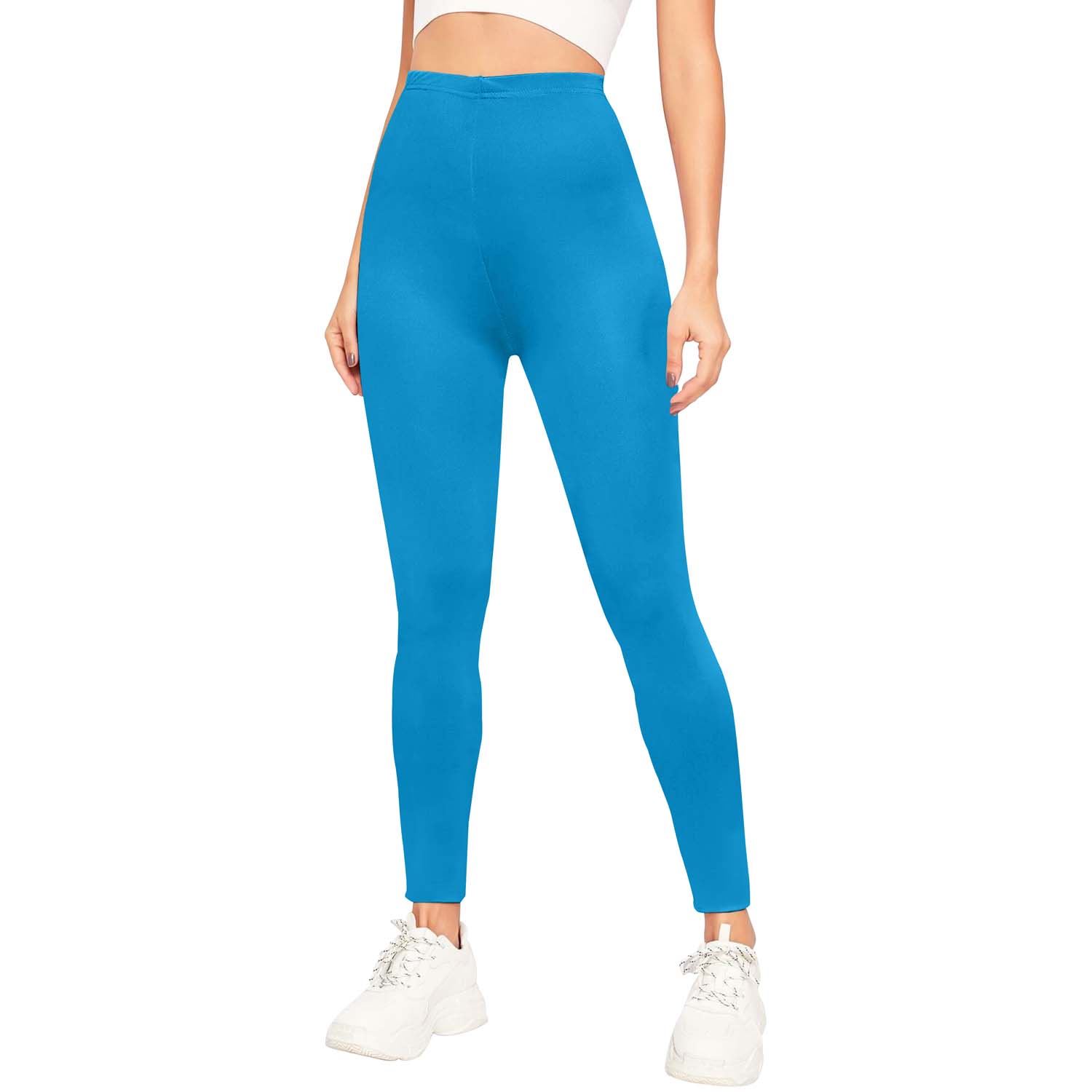 Women Legging Ladies Slim Stretch Gym Yoga Sports Fitness High Waisted Leggings - Picture 101 of 118