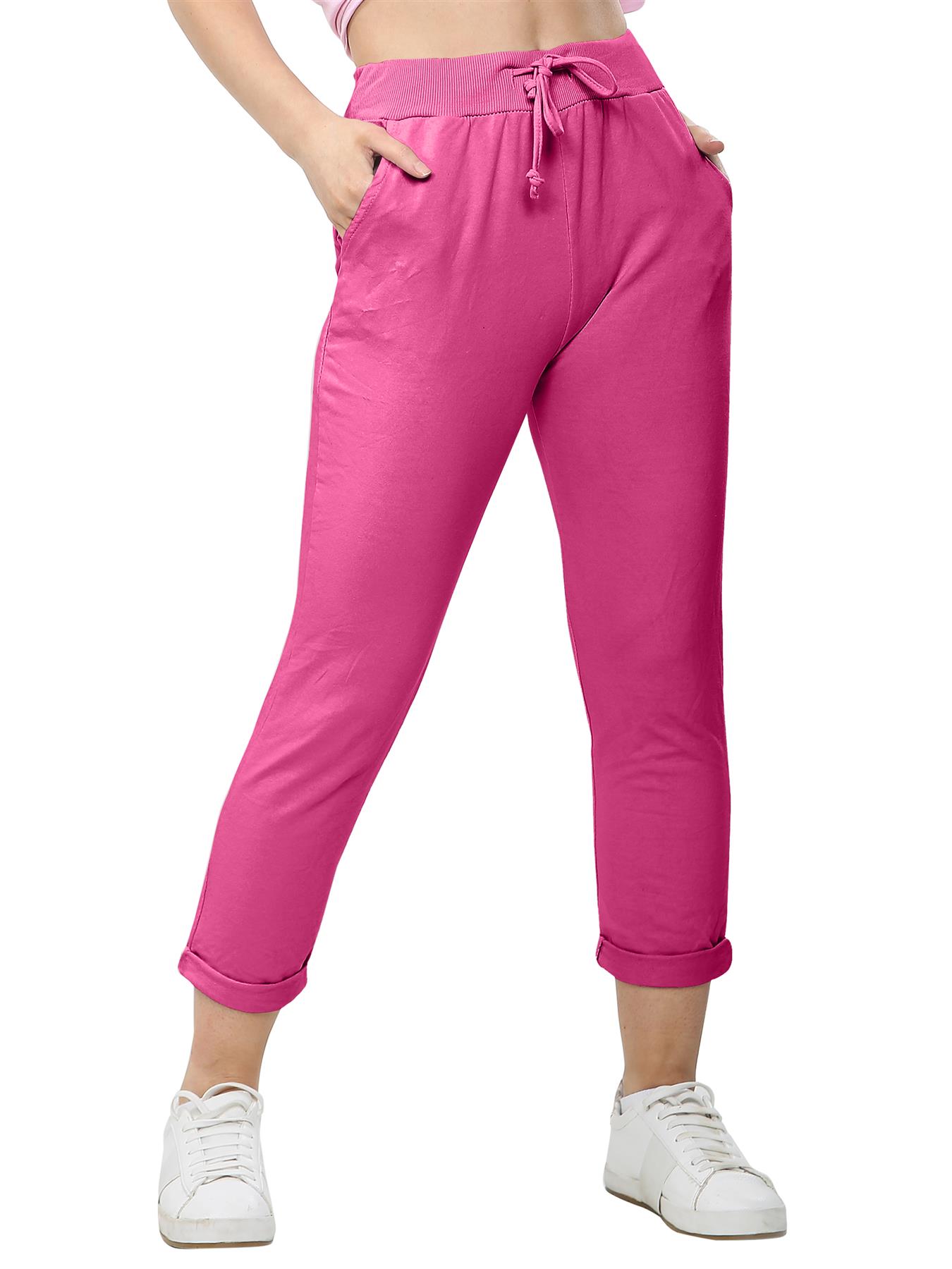 Women's Athletic Italian Trouser Pants for Active Yoga Comfy Jogging Bottoms - Picture 20 of 44