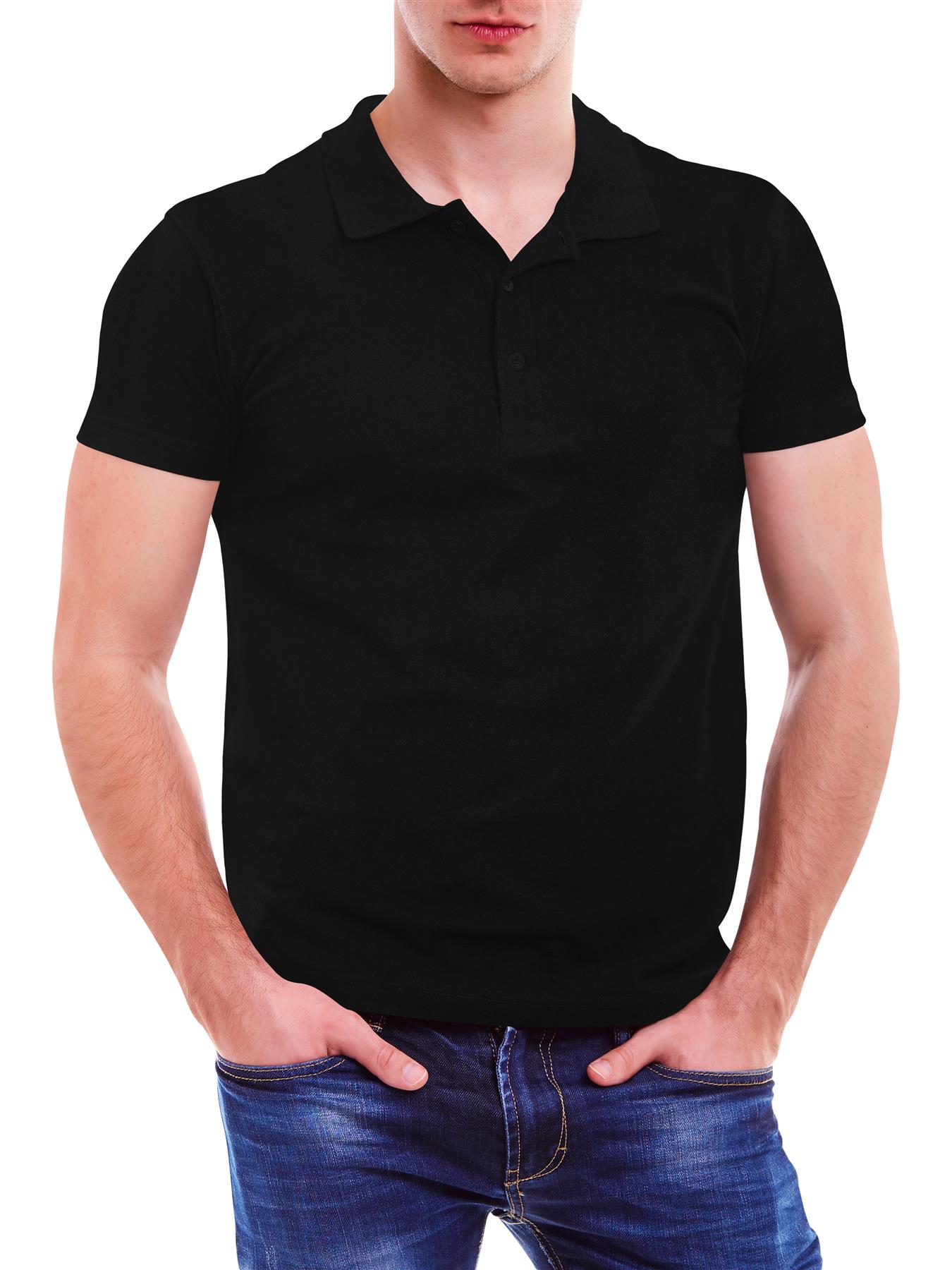 Mens Polo T-Shirt All Color Sizes S - 5XL - Picture 15 of 38