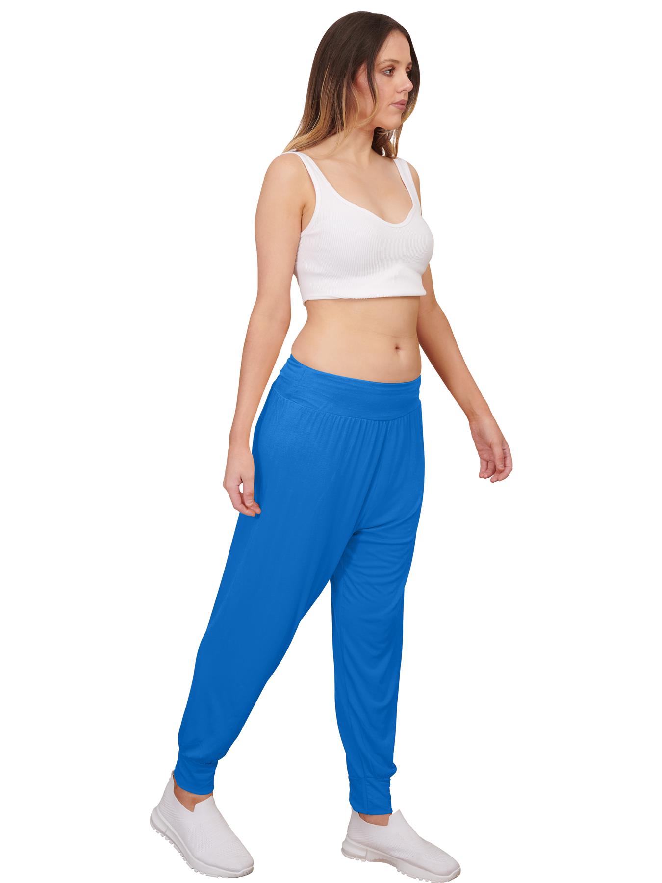 Womens Harem Ali Baba Full Pants Trousers Ladies Baggy Hareem Leggings Plus Size - Picture 139 of 143