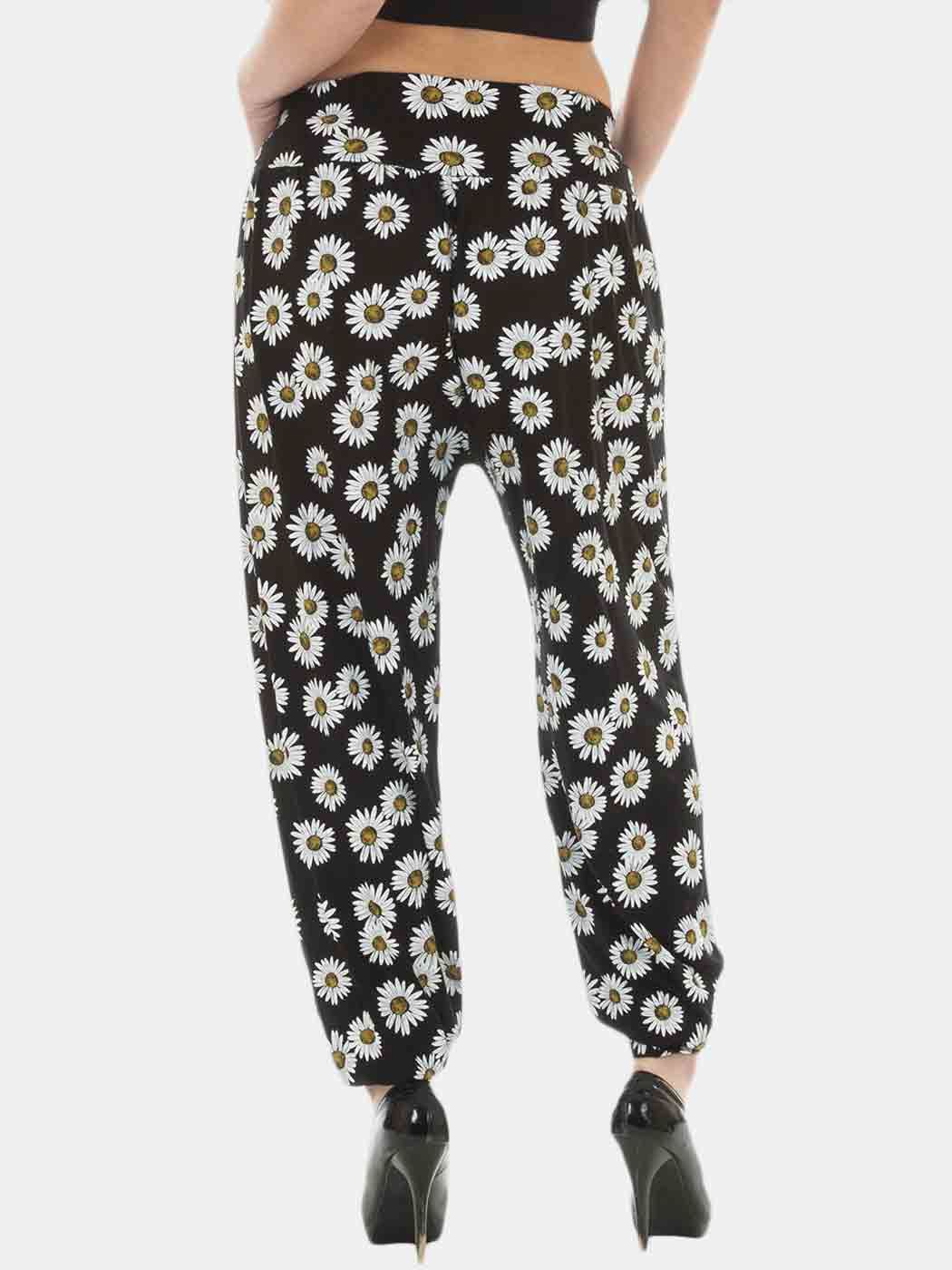Womens Harem Ali Baba Full Pants Trousers Ladies Baggy Hareem Leggings Plus Size - Picture 50 of 143