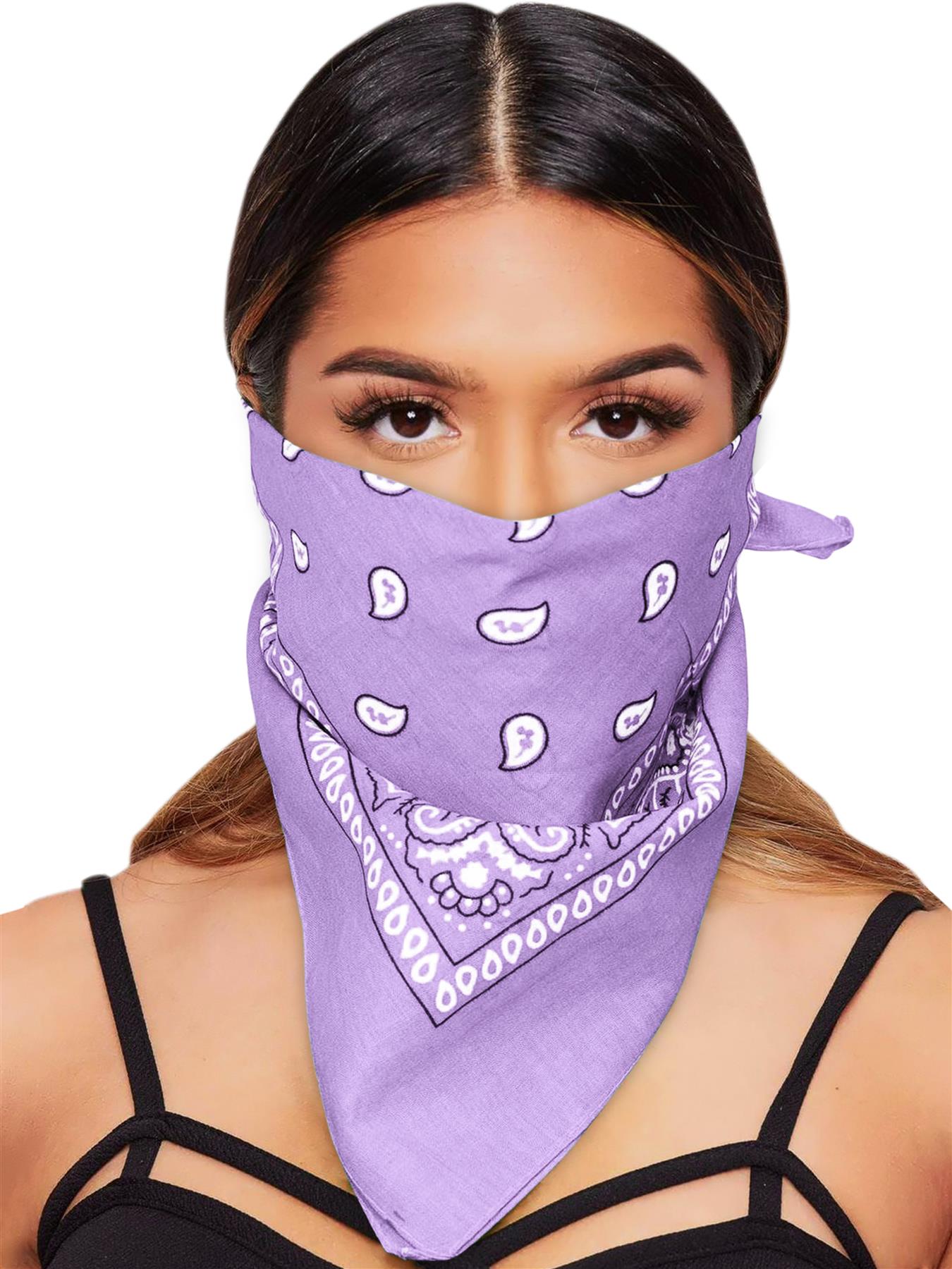 Lote de Prendas para la Cabeza/Banda para el Cabello de Cachemira Bandana Banda para el Cuello de la Muñeca - Imagen 8 de 90