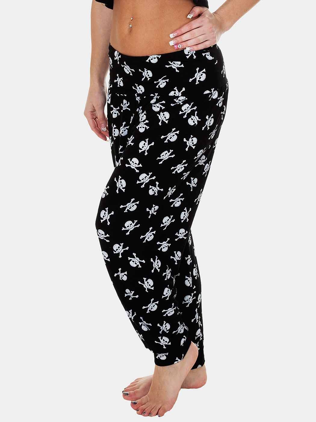 Womens Harem Ali Baba Full Pants Trousers Ladies Baggy Hareem Leggings Plus Size - Picture 110 of 143