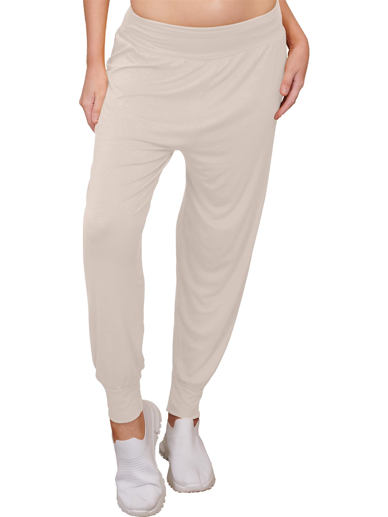 Womens Harem Ali Baba Full Pants Trousers Ladies Baggy Hareem Leggings Plus Size - Picture 3 of 143