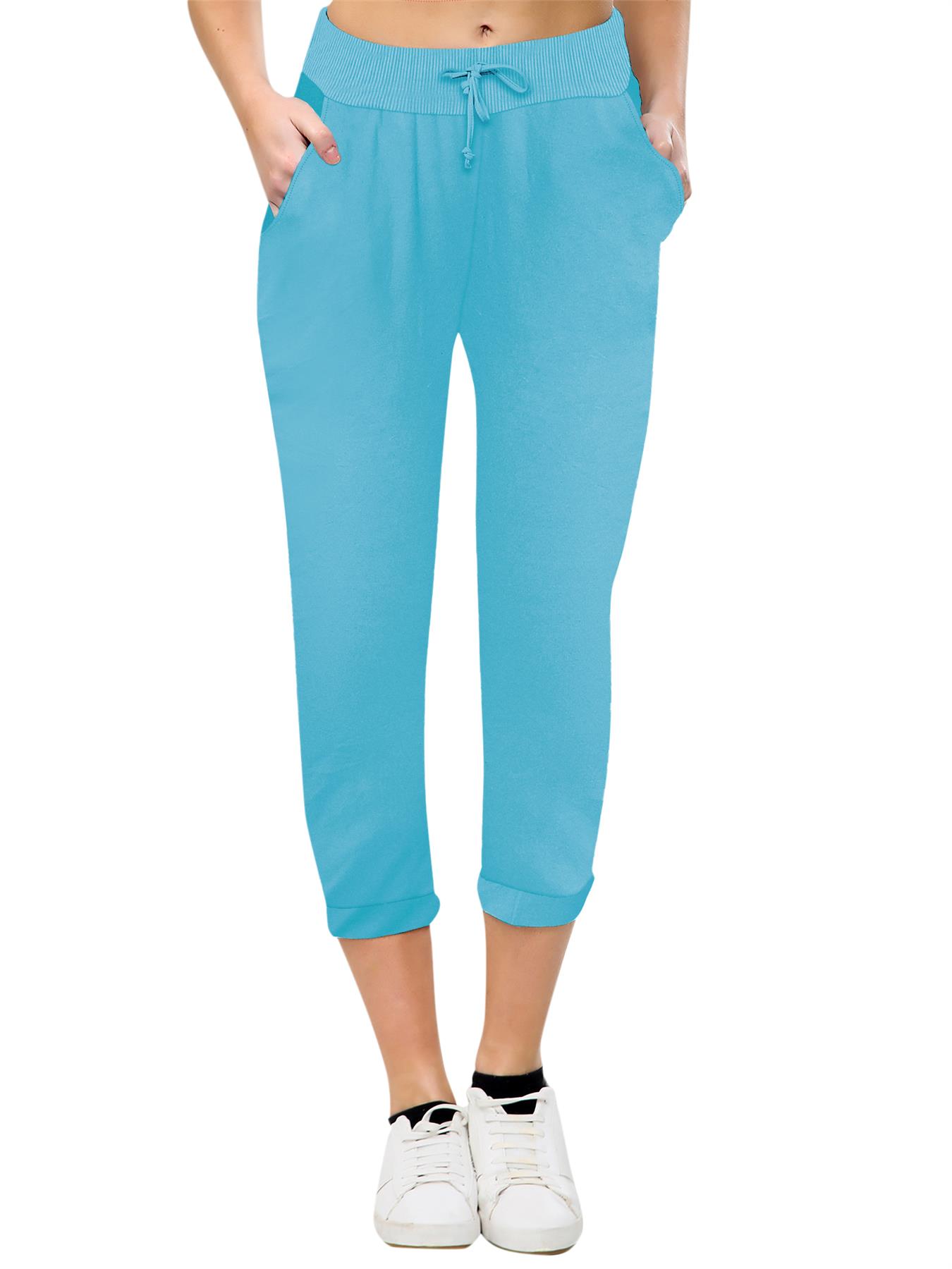 Ladies Tracksuit Bottoms Womens Joggers Trousers Jogging Gym Pants Lounge Wear - Picture 70 of 81