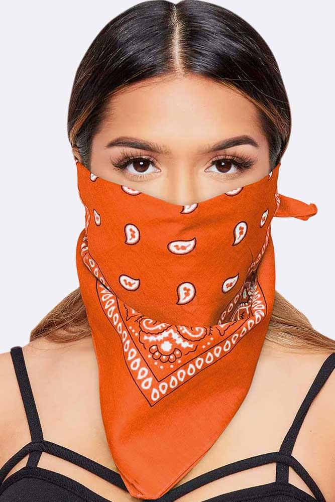 Paisley Bandana Cotton Scarf Headband Head Wear Mouth Protection Wrap Band Lot - Picture 42 of 63