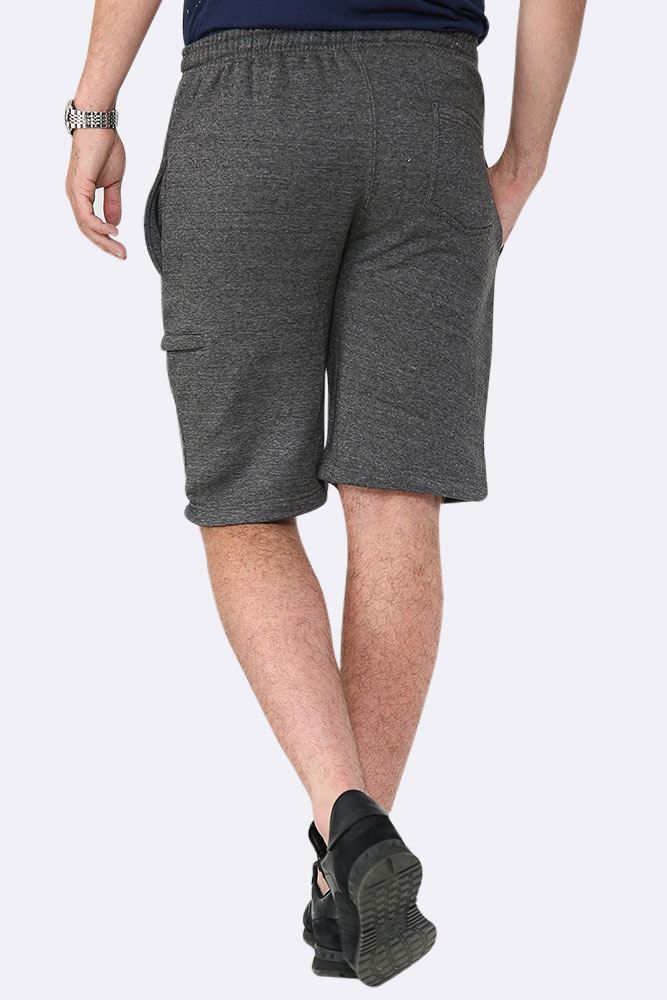Mens Fleece Jogger Shorts Jersey Jogging Elasticated Waist Summer Gym Shorts - Picture 10 of 32