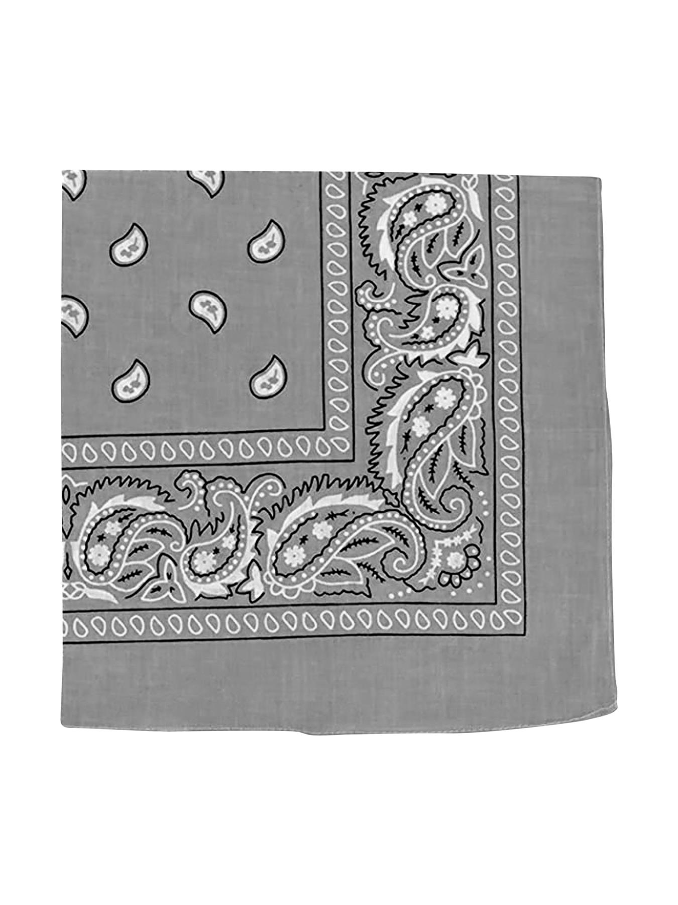 Paisley Bandana Cotton Scarf Headband Head Wear Mouth Protection Wrap Band Lot - Picture 33 of 63