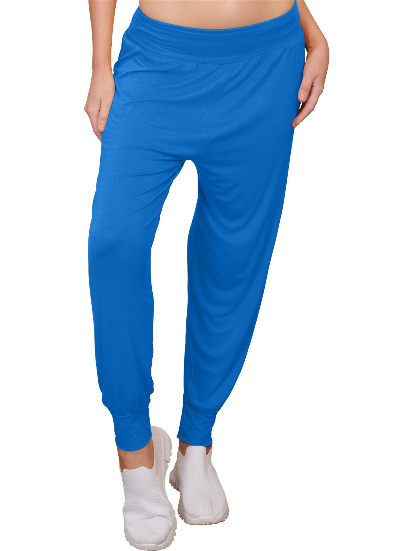 Womens Harem Ali Baba Full Pants Trousers Ladies Baggy Hareem Leggings Plus Size - Picture 138 of 143